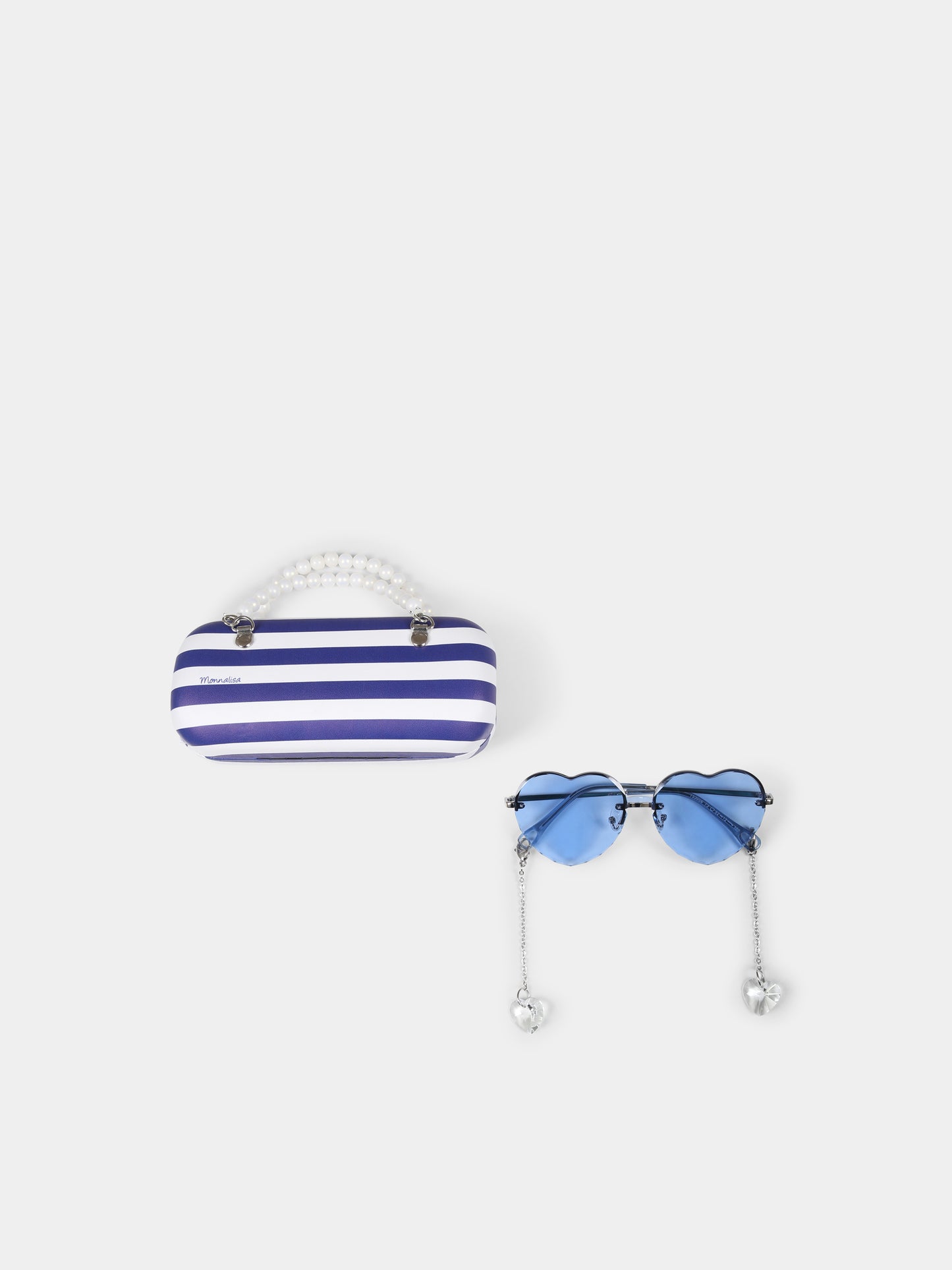 Lunettes de soleil bleu pour fille