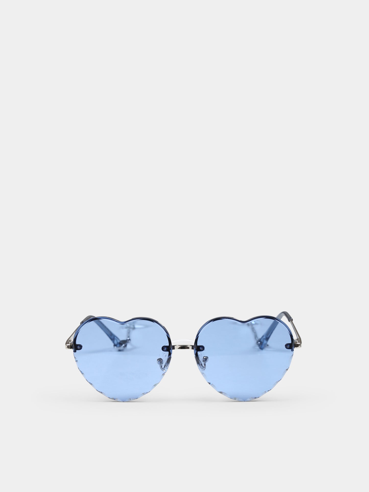 Lunettes de soleil bleu pour fille