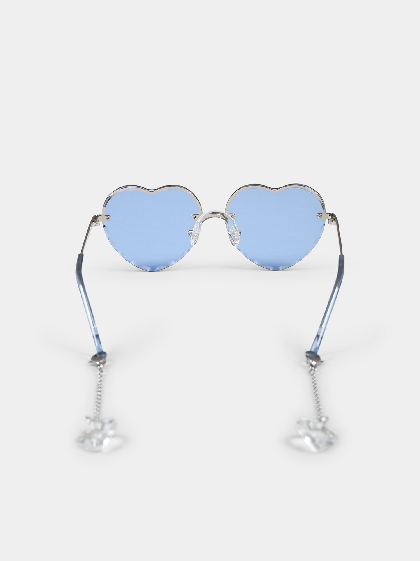 Lunettes de soleil bleu pour fille