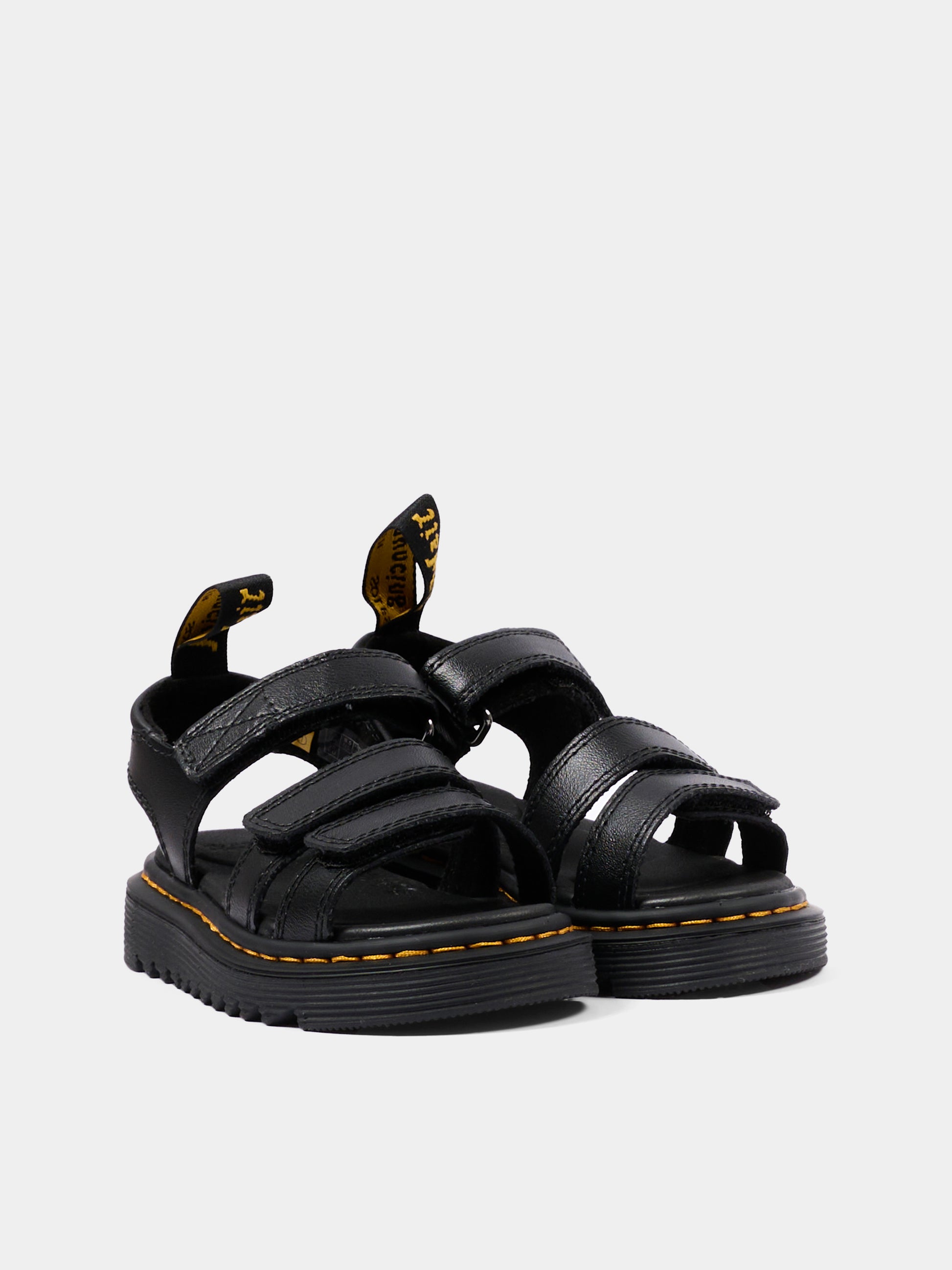 Sandalo nero Klaire T per bambini,Dr. Martens,KLAIRE T 31435001 BLACK