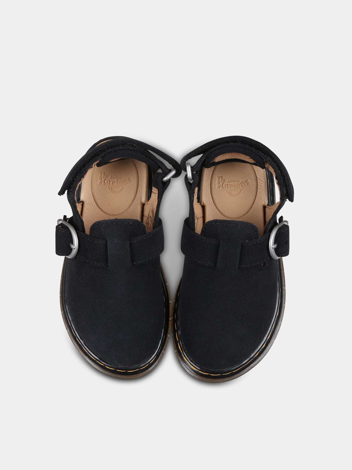 Sabot Jorgie neri per bambini,Dr. Martens,JORGIE T 40468001 BLACK