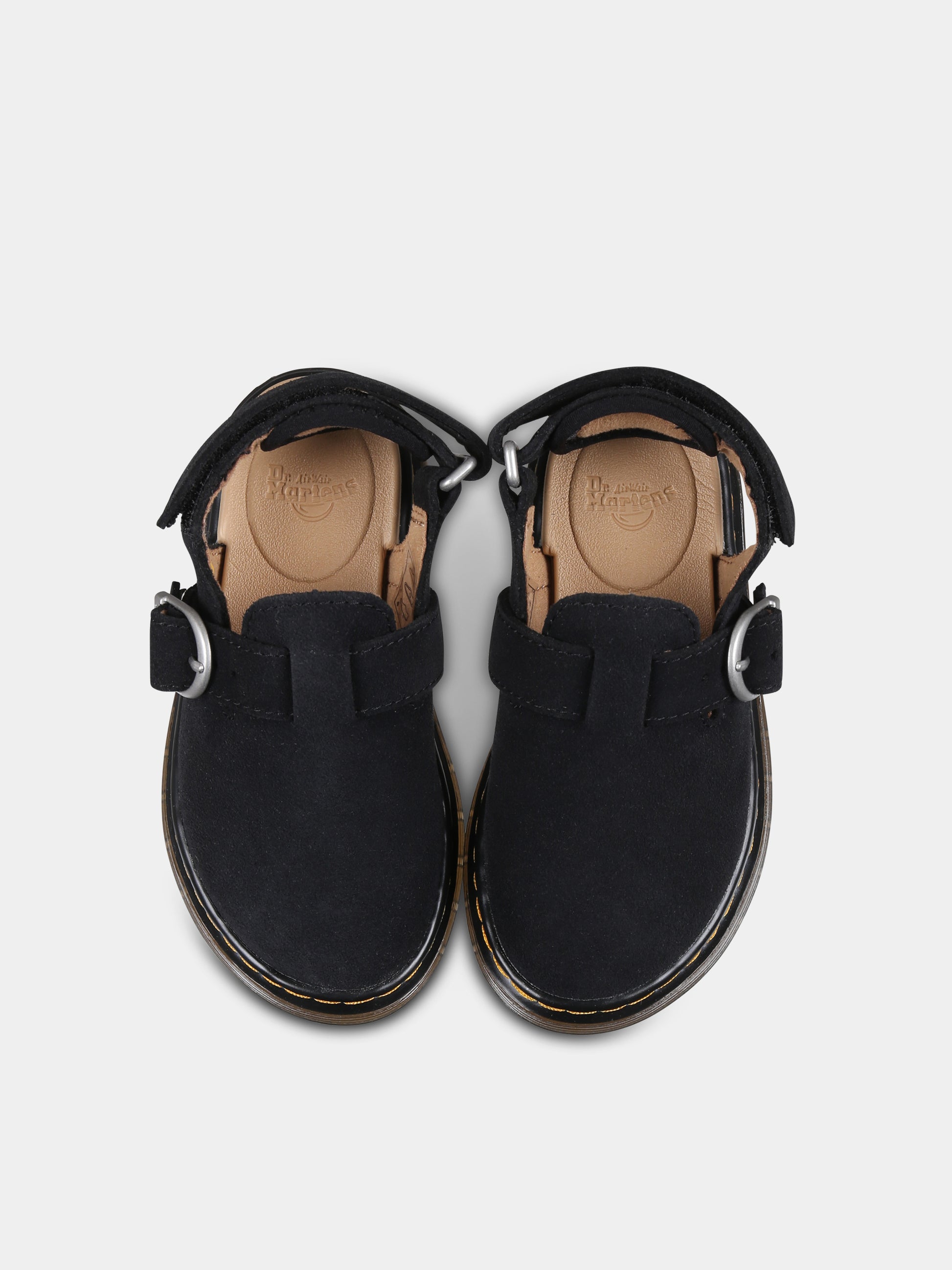 Sabot Jorgie neri per bambini,Dr. Martens,JORGIE T 40468001 BLACK