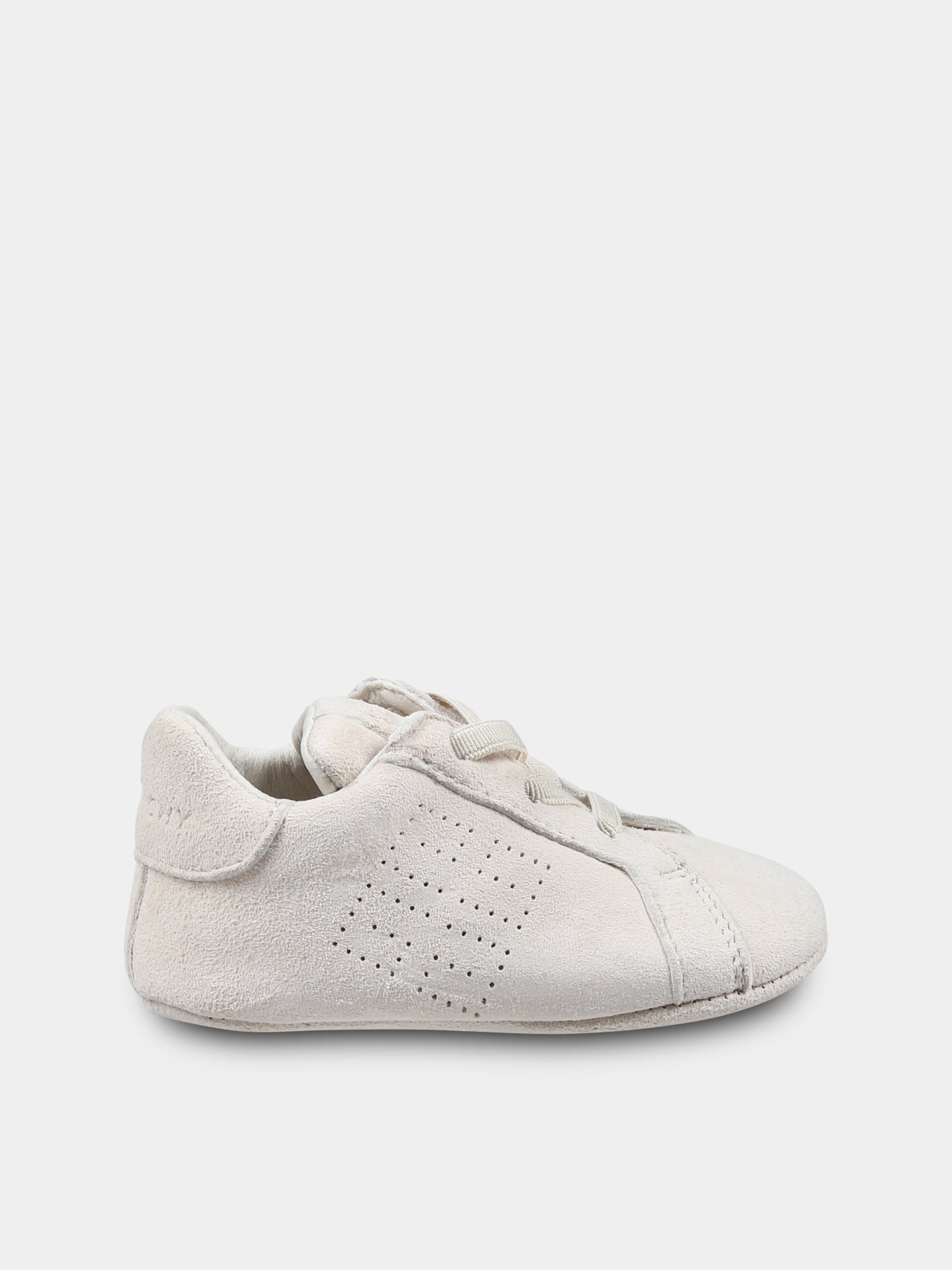 Sneakers avorio per neonati con motivo 4G,Givenchy Kids,H30601 117
