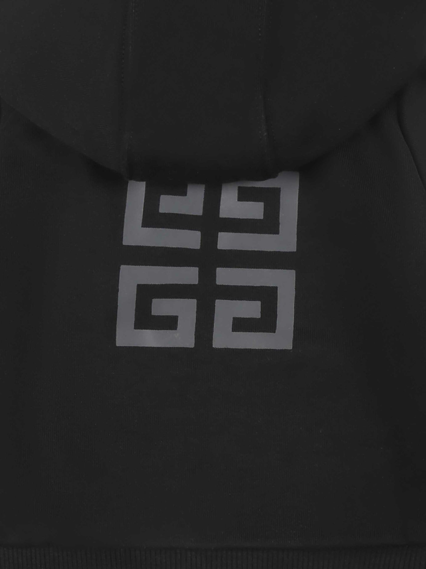 Sweat noir pour bébé garçon avec logo