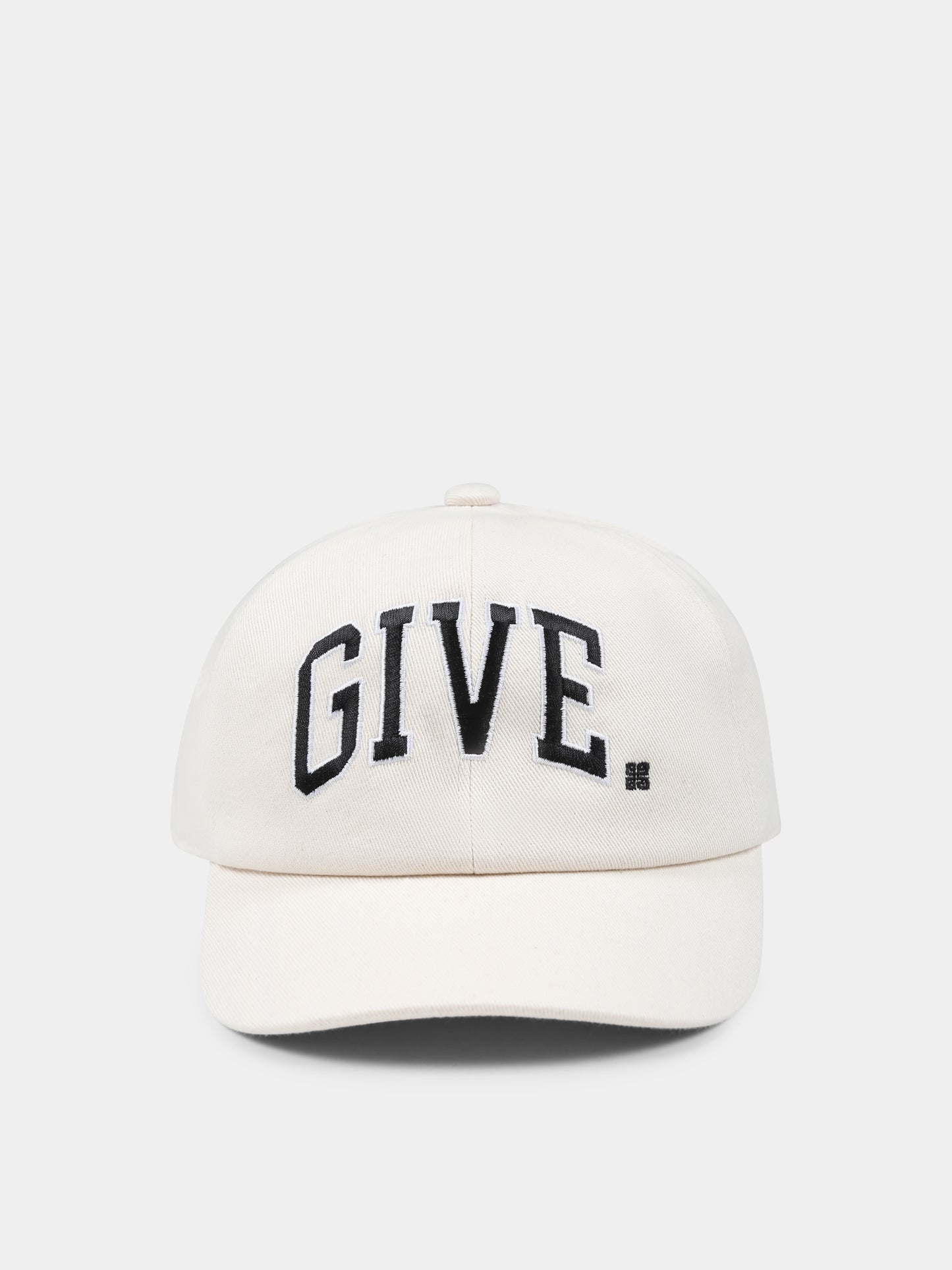 Cappello avorio per bambini con logo,Givenchy Kids,H30668 184