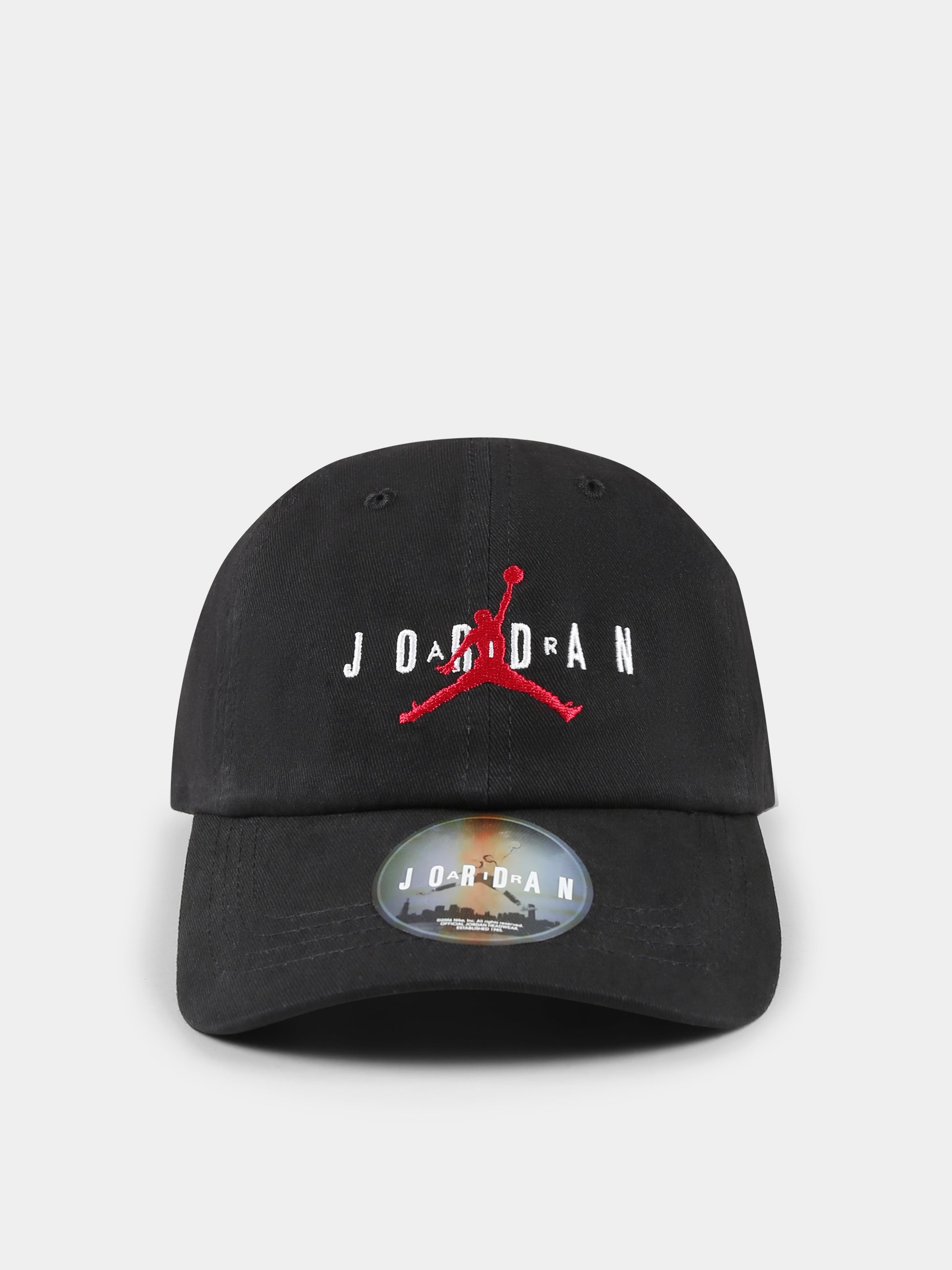 Cappello nero per bambino con jumpman,Jordan,8A0569J 023