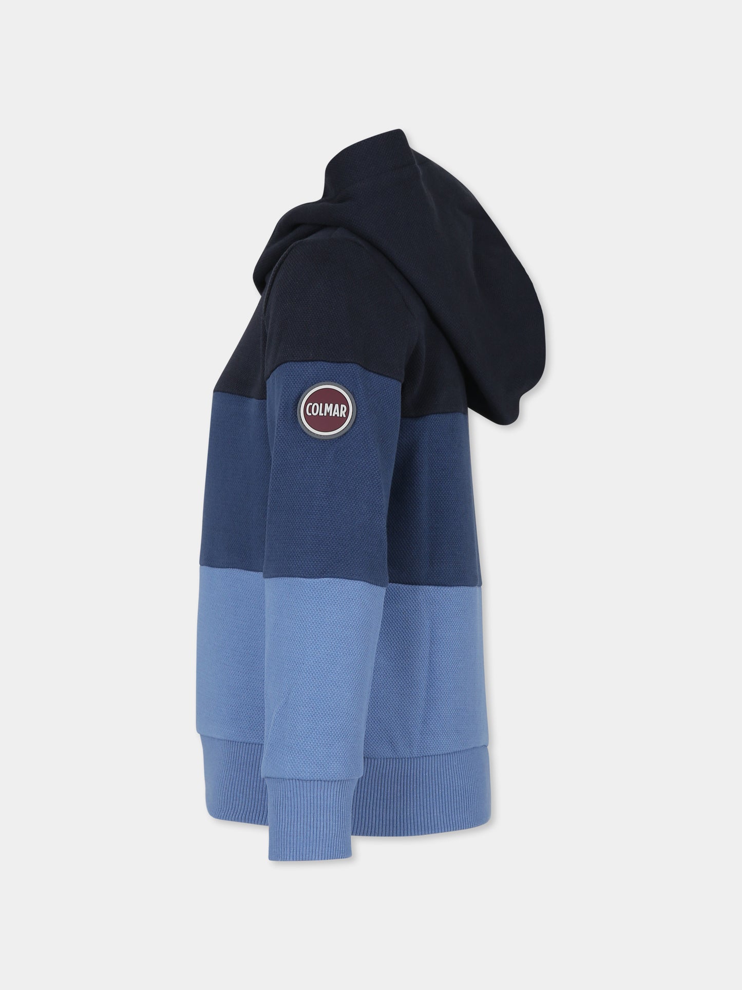 Felpa blu per bambino con logo,Colmar Originals Kids,3672 4YH 68