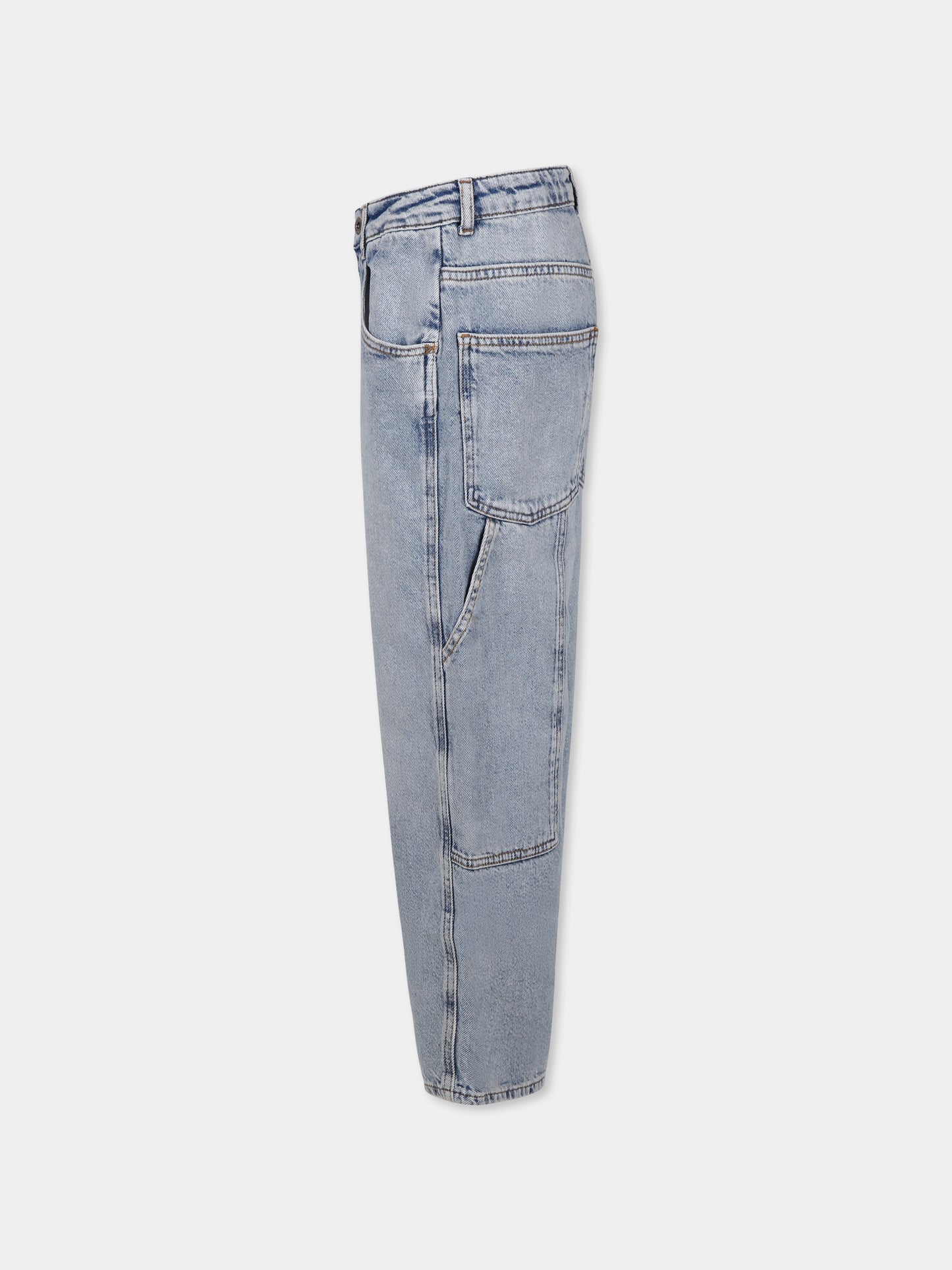 Jeans denim per bambino con aquilotto,Emporio Armani,EB000191 AF13299 MB003