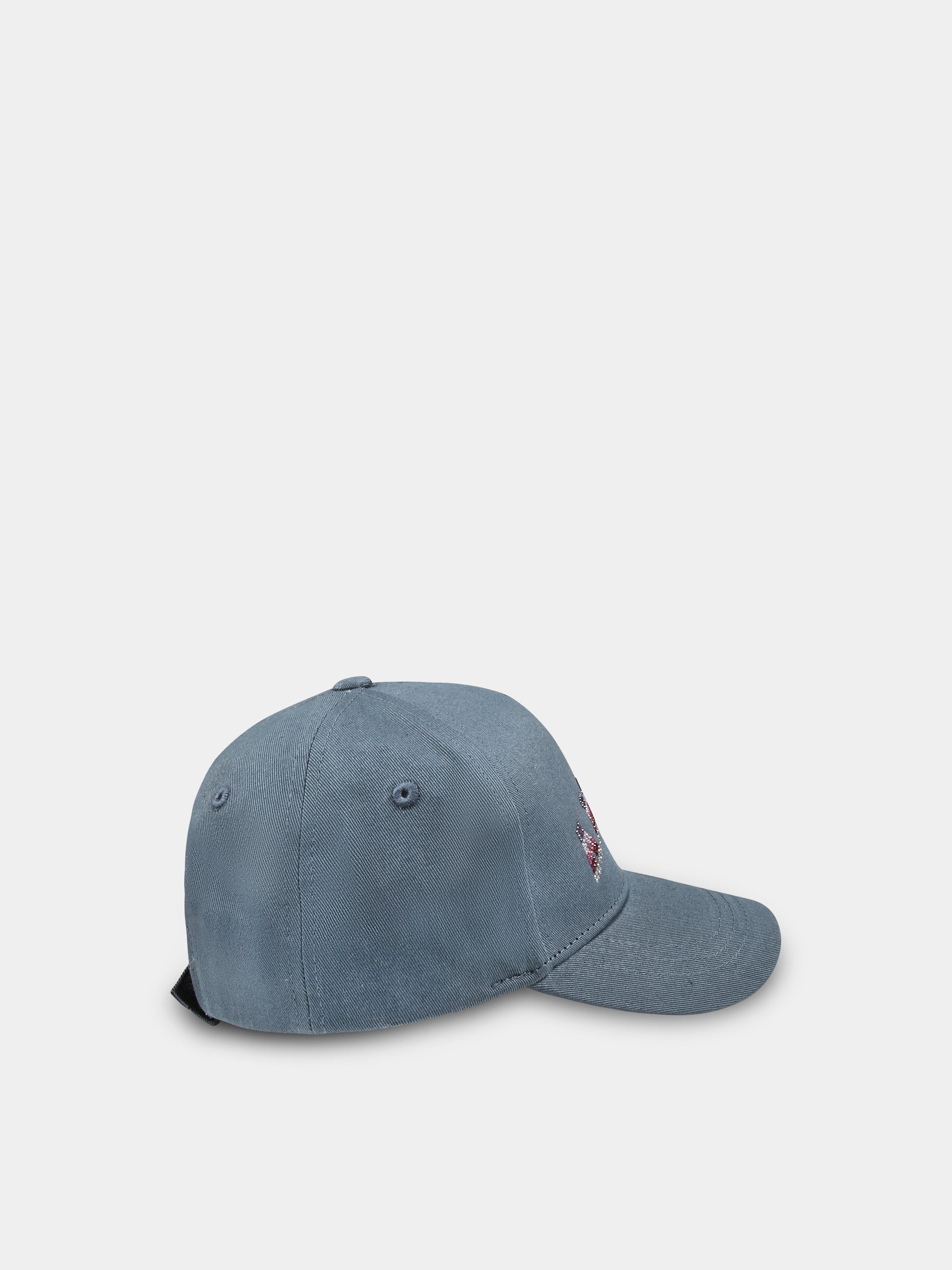 Cappello grigio per bambina con scritta,Zadig & Voltaire Kids,X60409 033