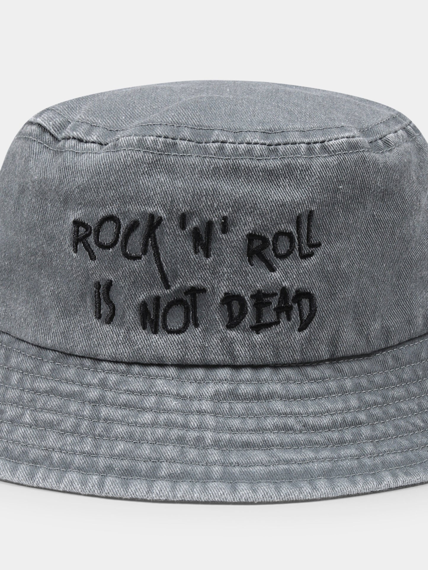 Cloche gris pour enfants avec écriture
