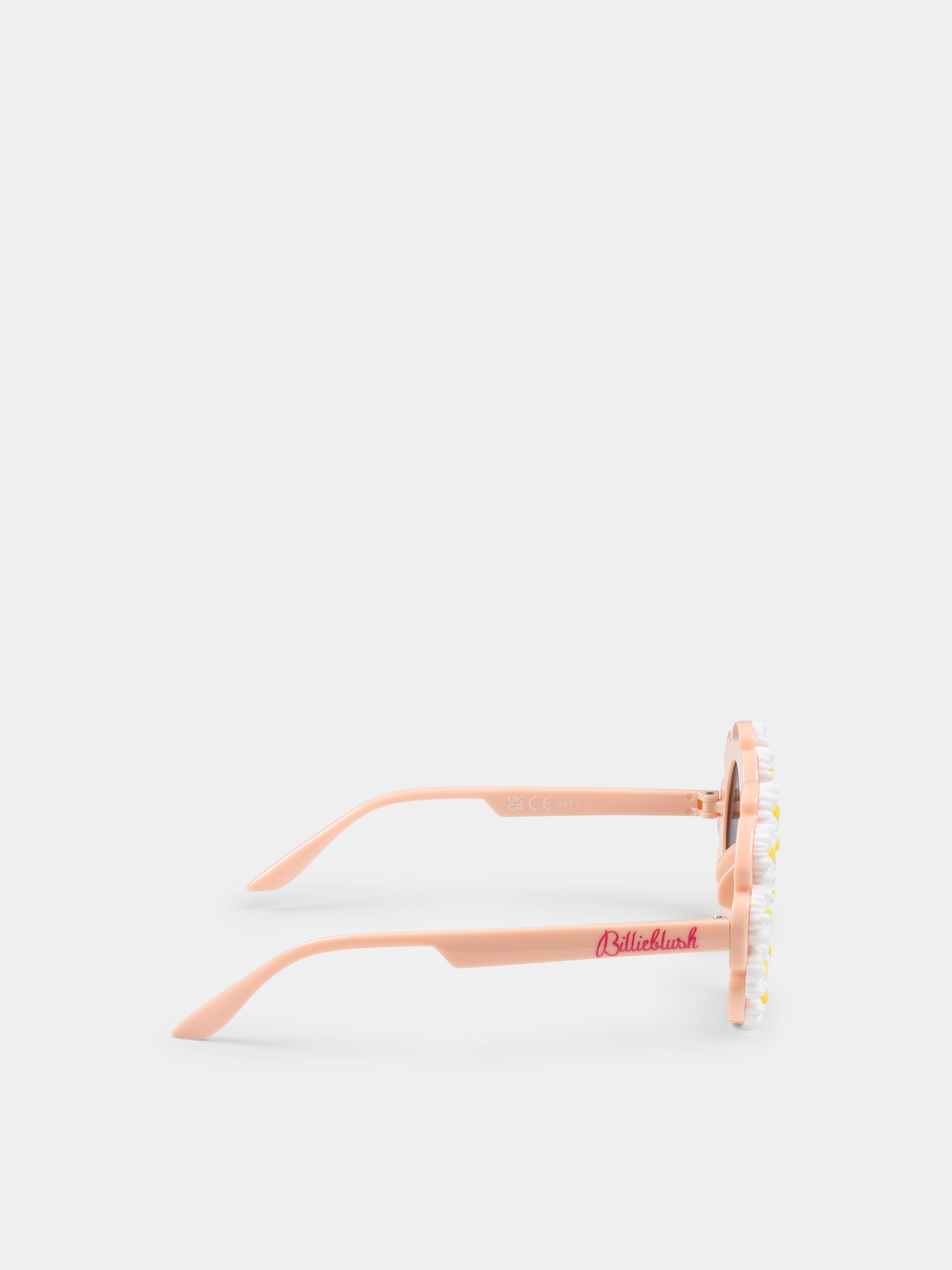 Occhiali da sole rosa per bambina con fiori,Billieblush,U20812 45X