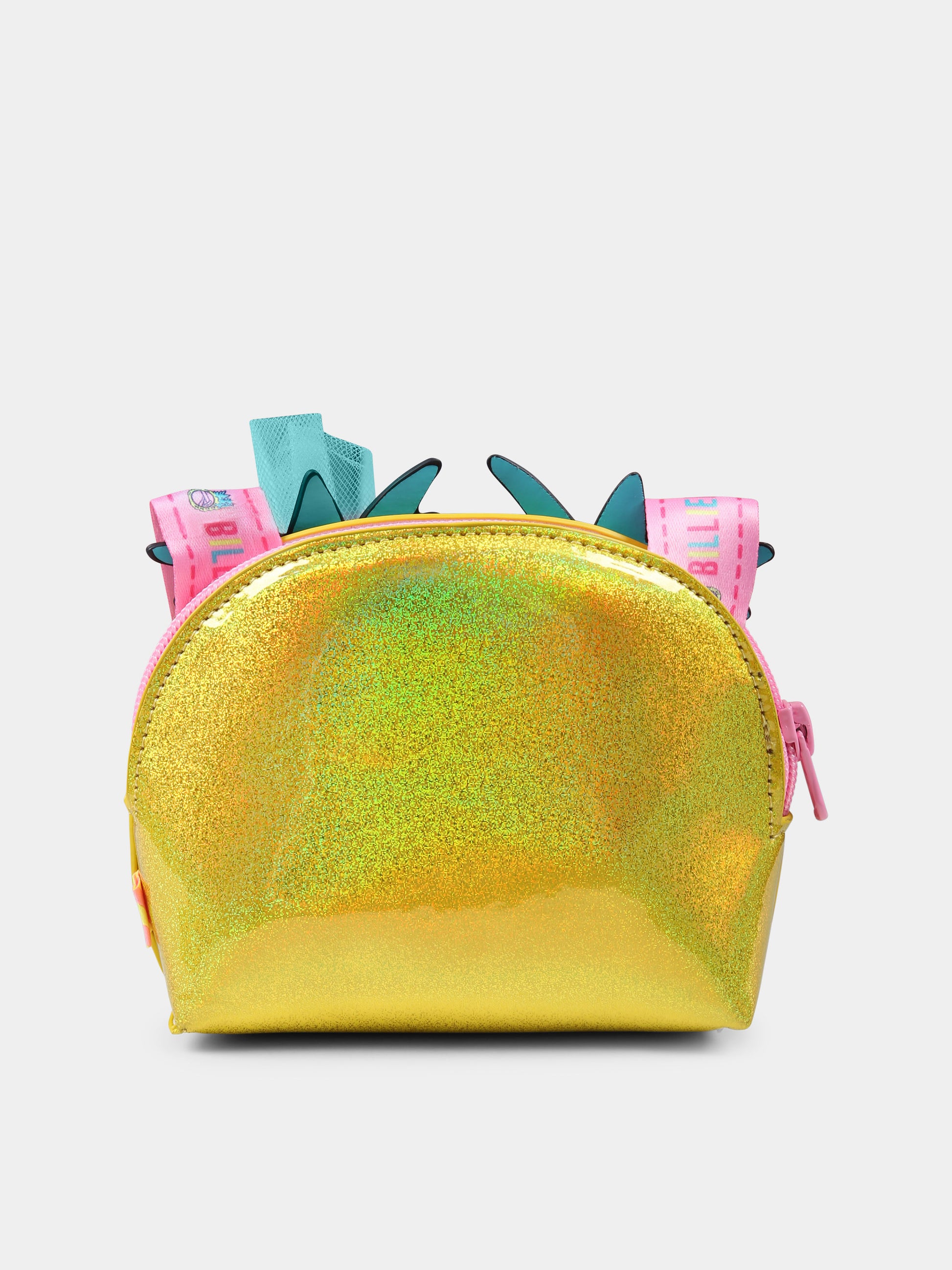 Borsa gialla per bambina con occhiali da sole,Billieblush,U20783 549