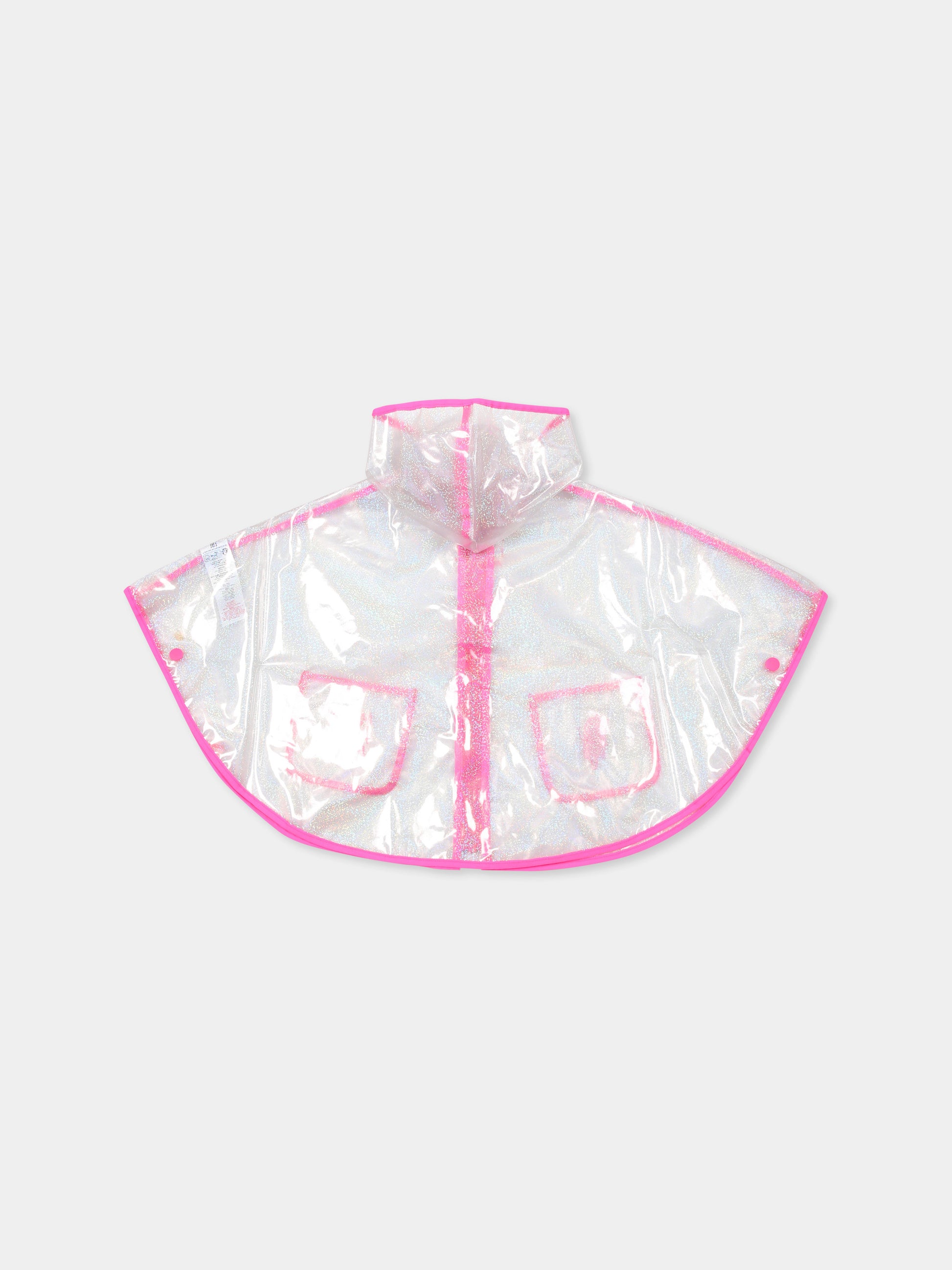 Impermeabile trasparente per neonata con gelato e scritta,Billieblush,U20840 Z42