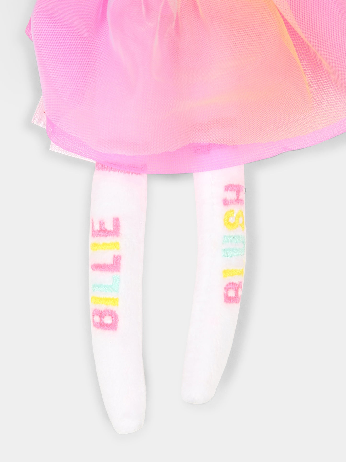 Peluche blanche pour bébé fille