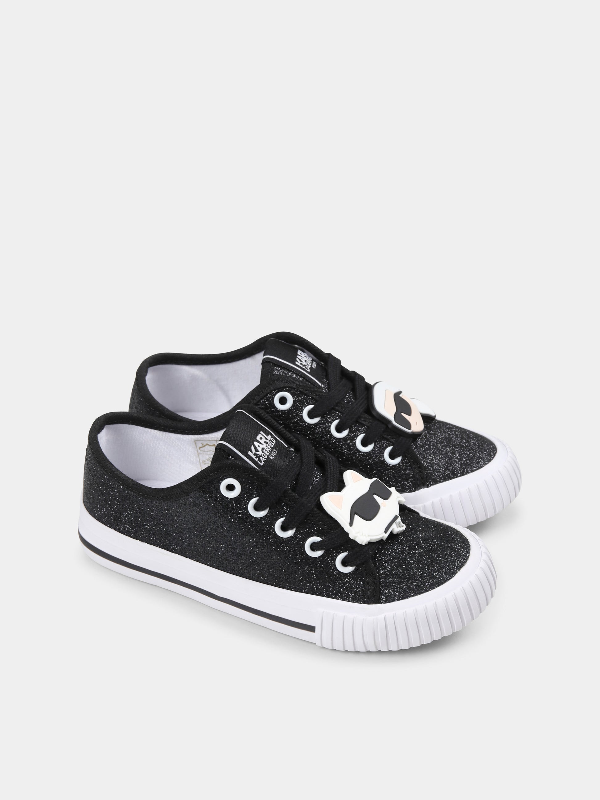 Sneakers nere per bambina con Choupette e Karl Lagerfeld,Karl Lagerfeld Kids,Z30368 09B
