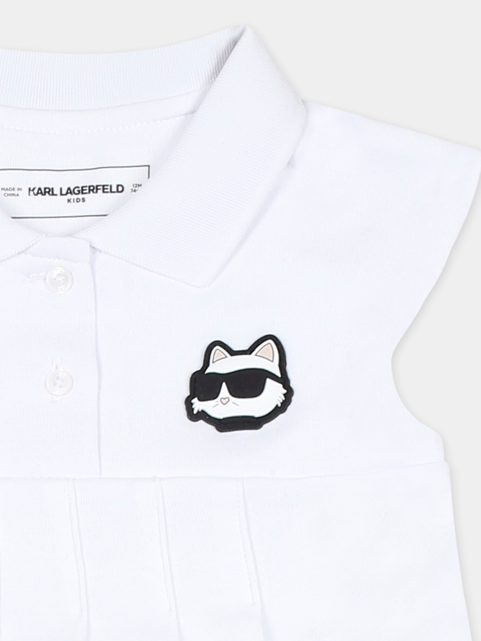 Completo multicolor per neonata con Choupette,Karl Lagerfeld Kids,Z30518 N48