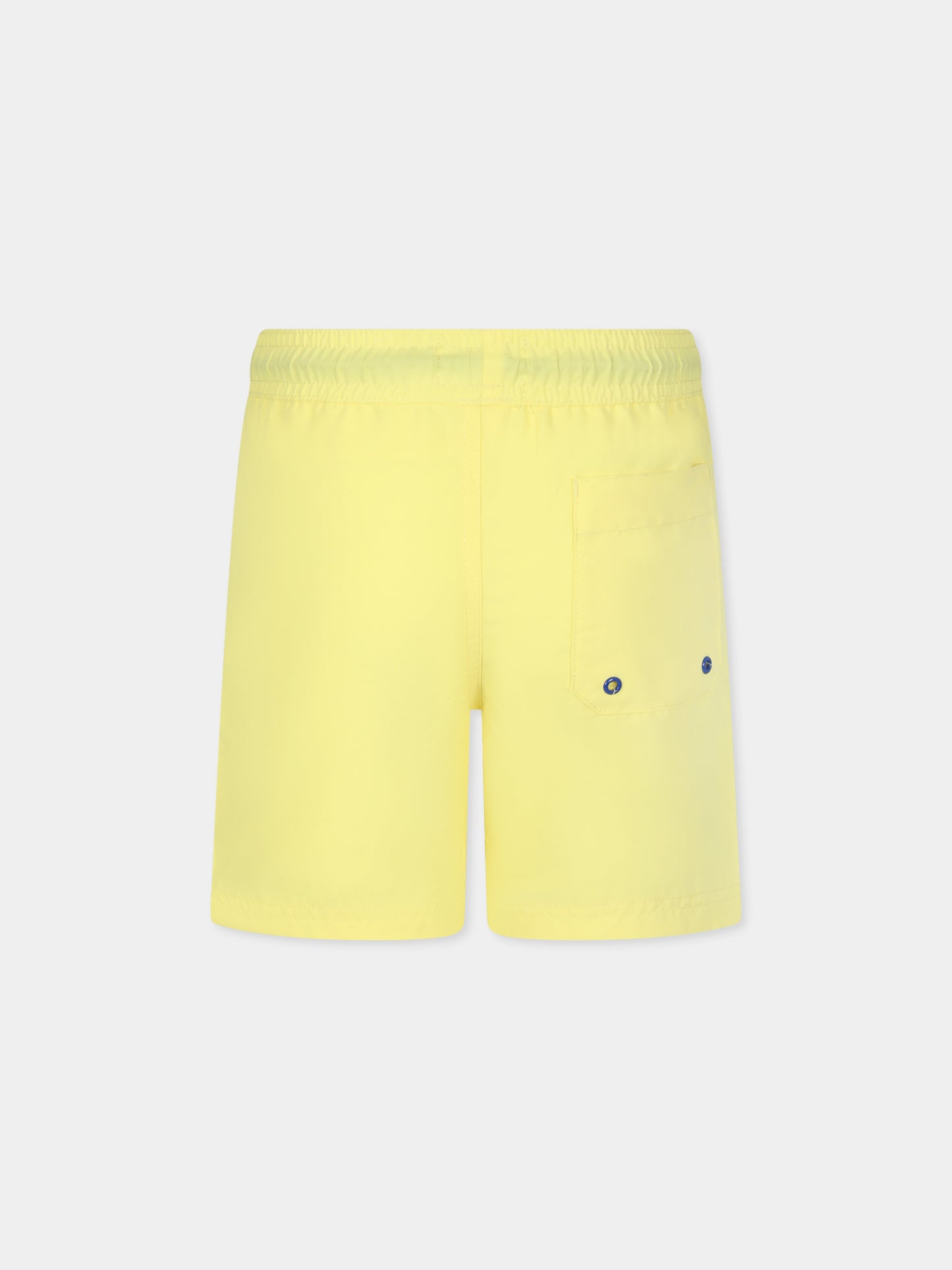 Boxer mare giallo per bambino con logo,Timberland,T60478 518