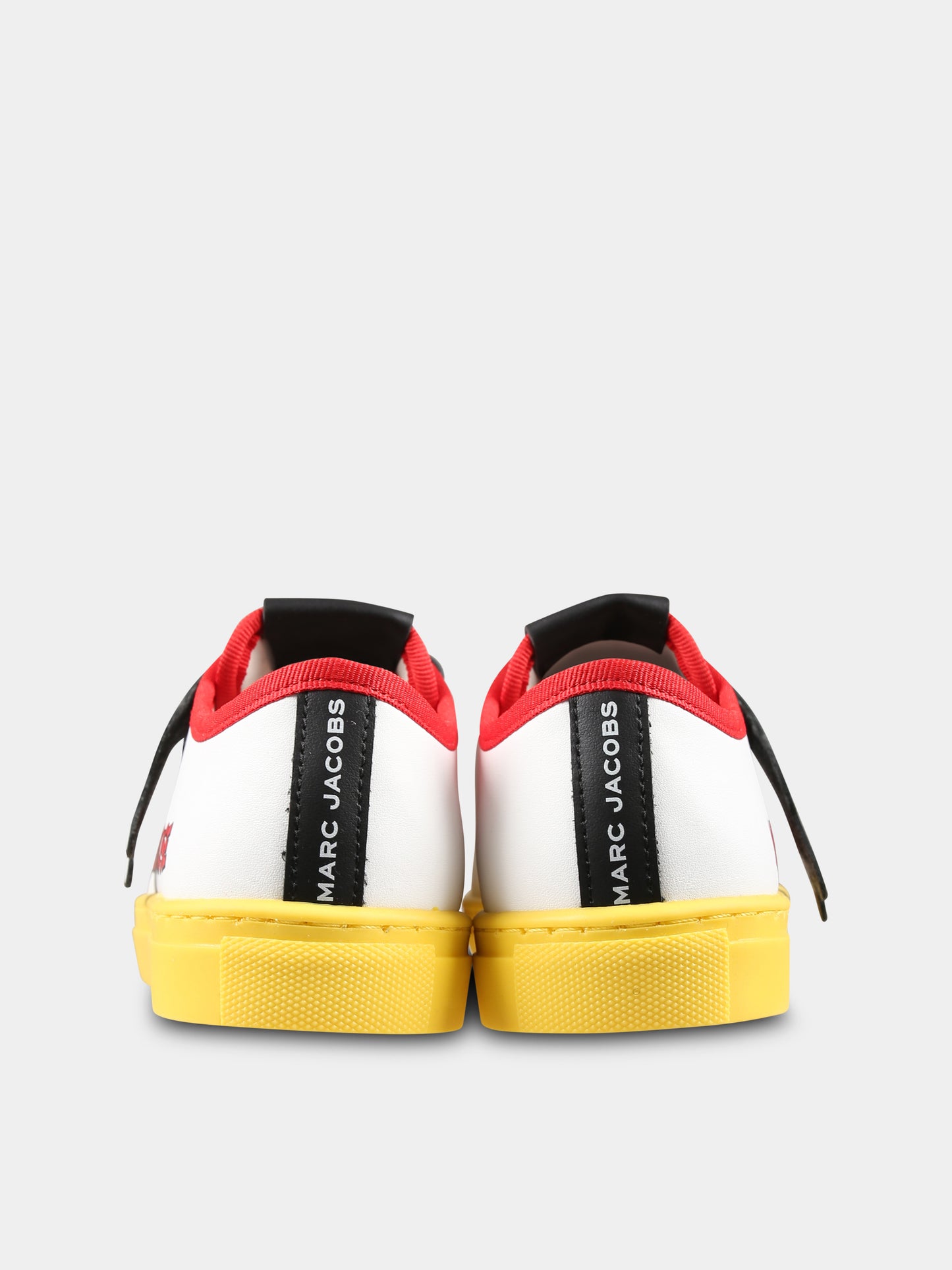 Sneakers bianche per bambini con scritta,Marc Jacobs,W60396 10P