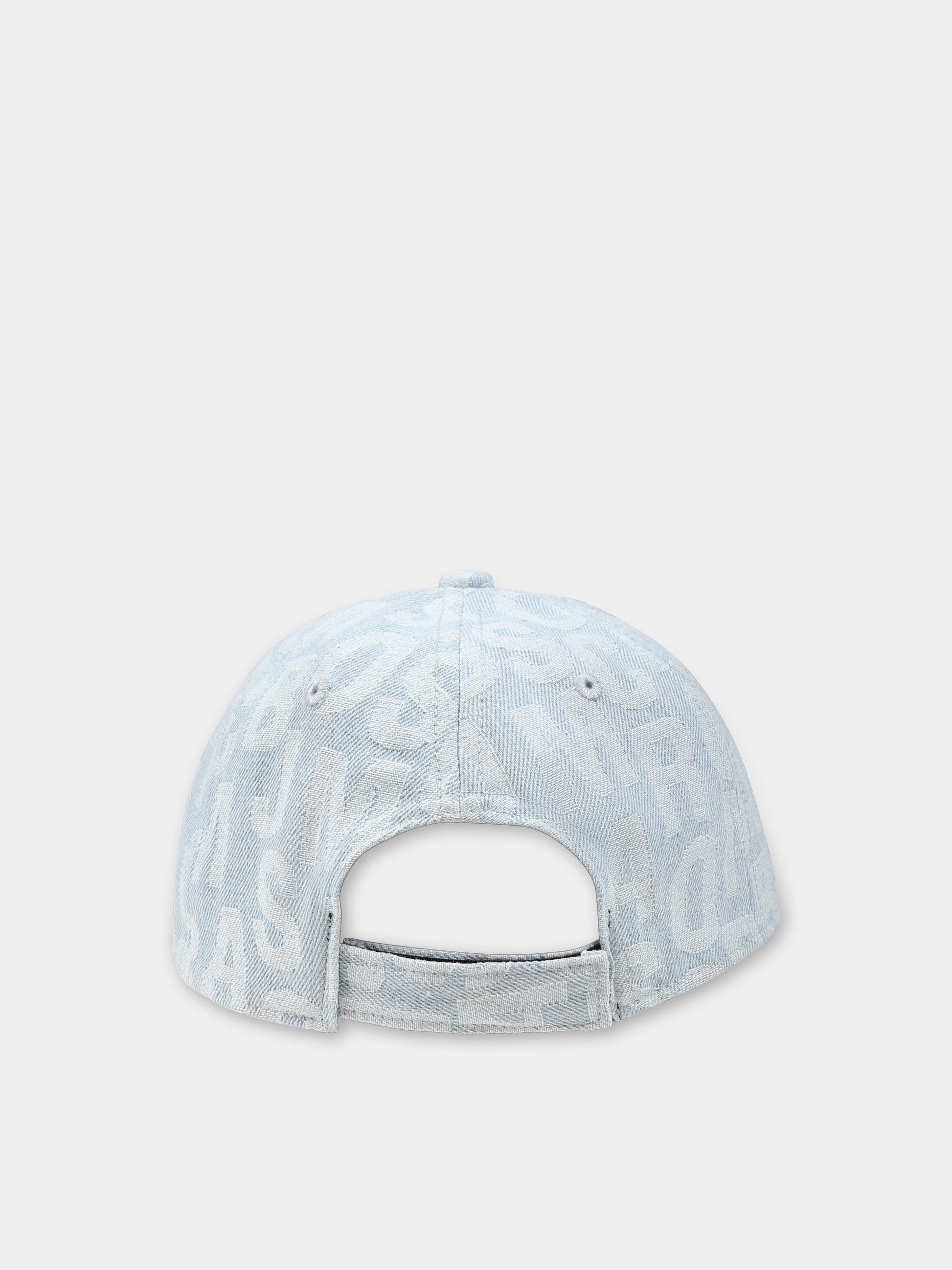Cappello denim per bambini con logo,Marc Jacobs,W60408 Z10