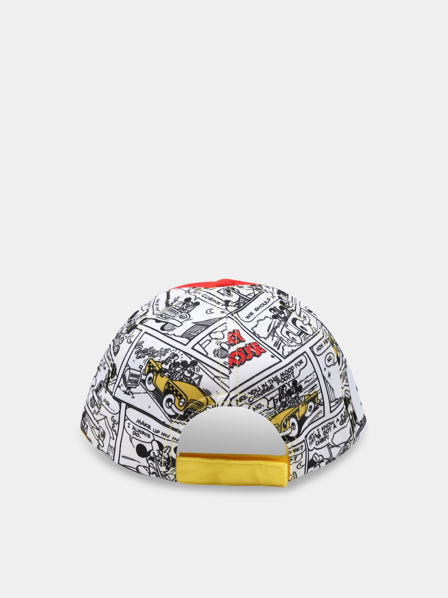 Cappello rosso per bambino con stampa Mickey Mouse,Marc Jacobs,W60413 992