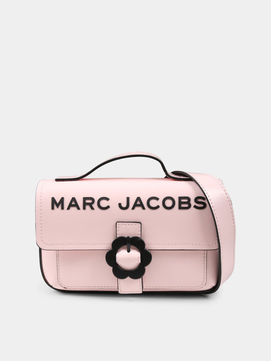 Borsa rosa per bambina con logo,Marc Jacobs,W60415 475
