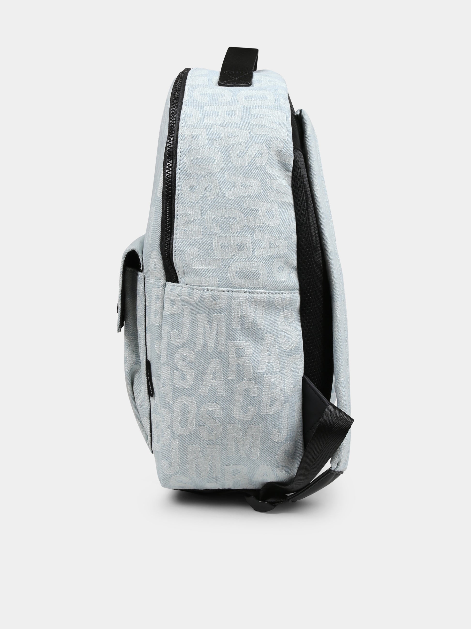 Zaino denim per bambini con logo,Marc Jacobs,W60421