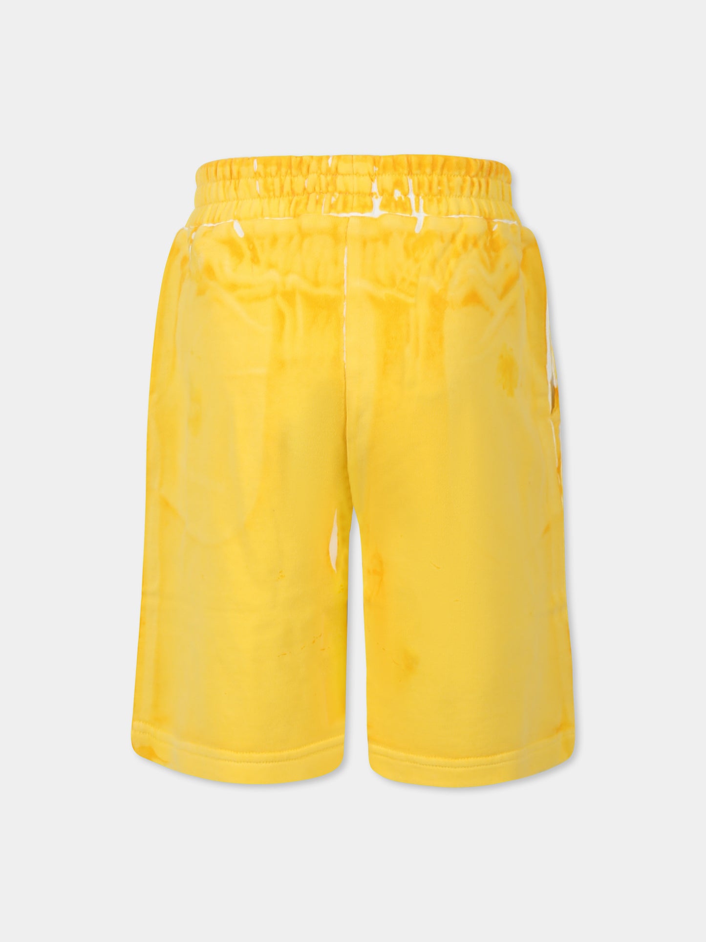 Pantaloni gialli per bambini con logo,Marc Jacobs,W60478 526