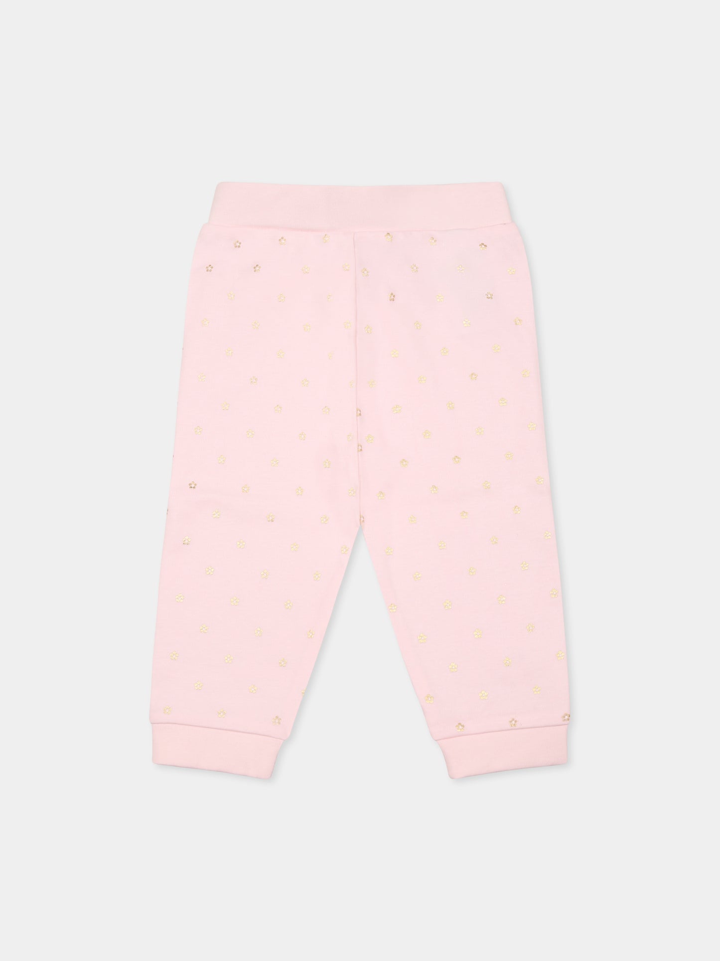 Completo rosa per neonata con fiori all over,Marc Jacobs,W60512 475