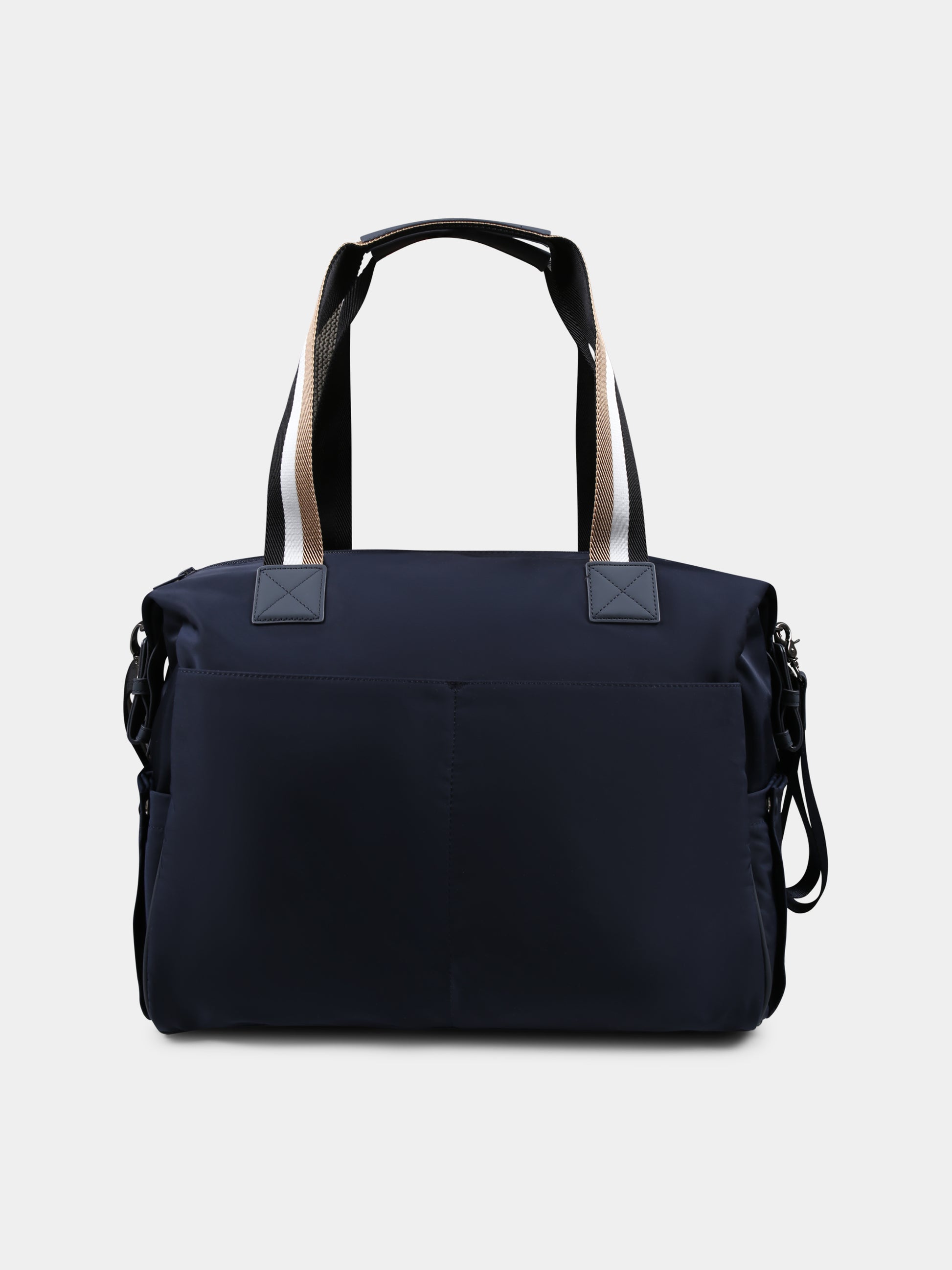 Borsa mamma blu per neonati con logo,Boss,J51732 849