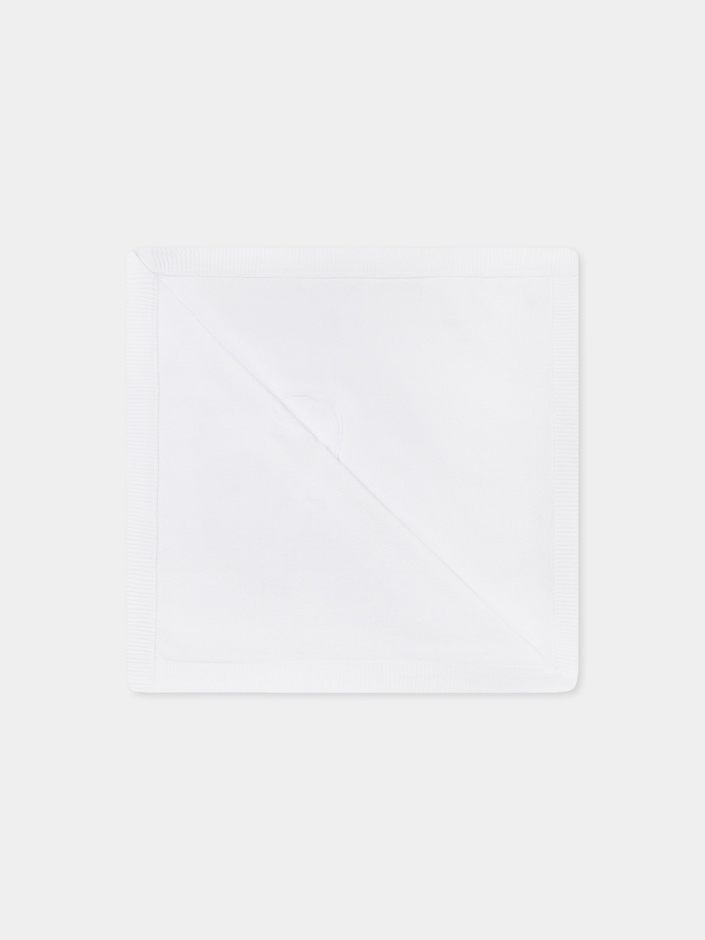 Couverture blanche pour bébé garçon avec panda