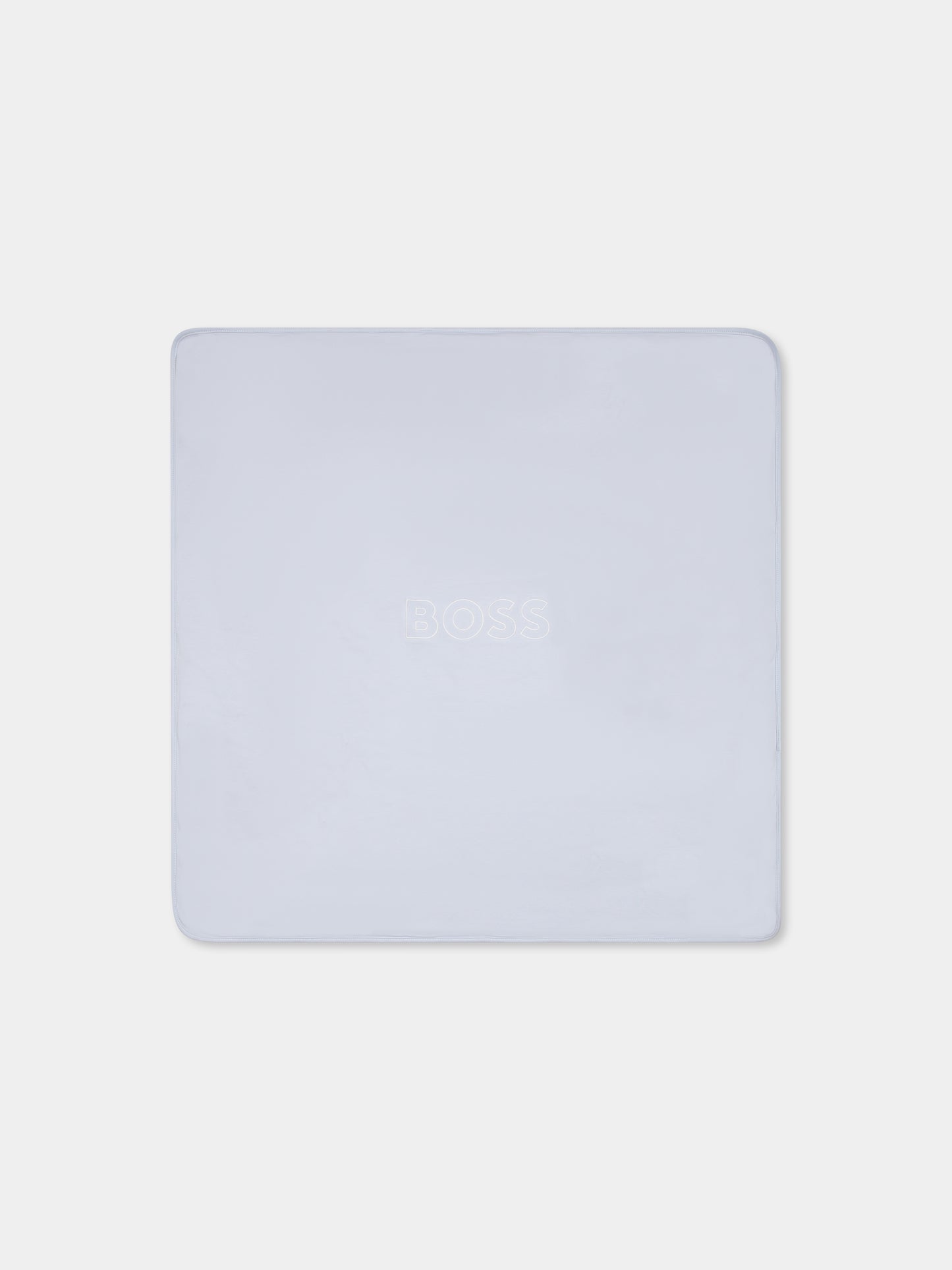 Couverture bleu clair pour bébé garçon