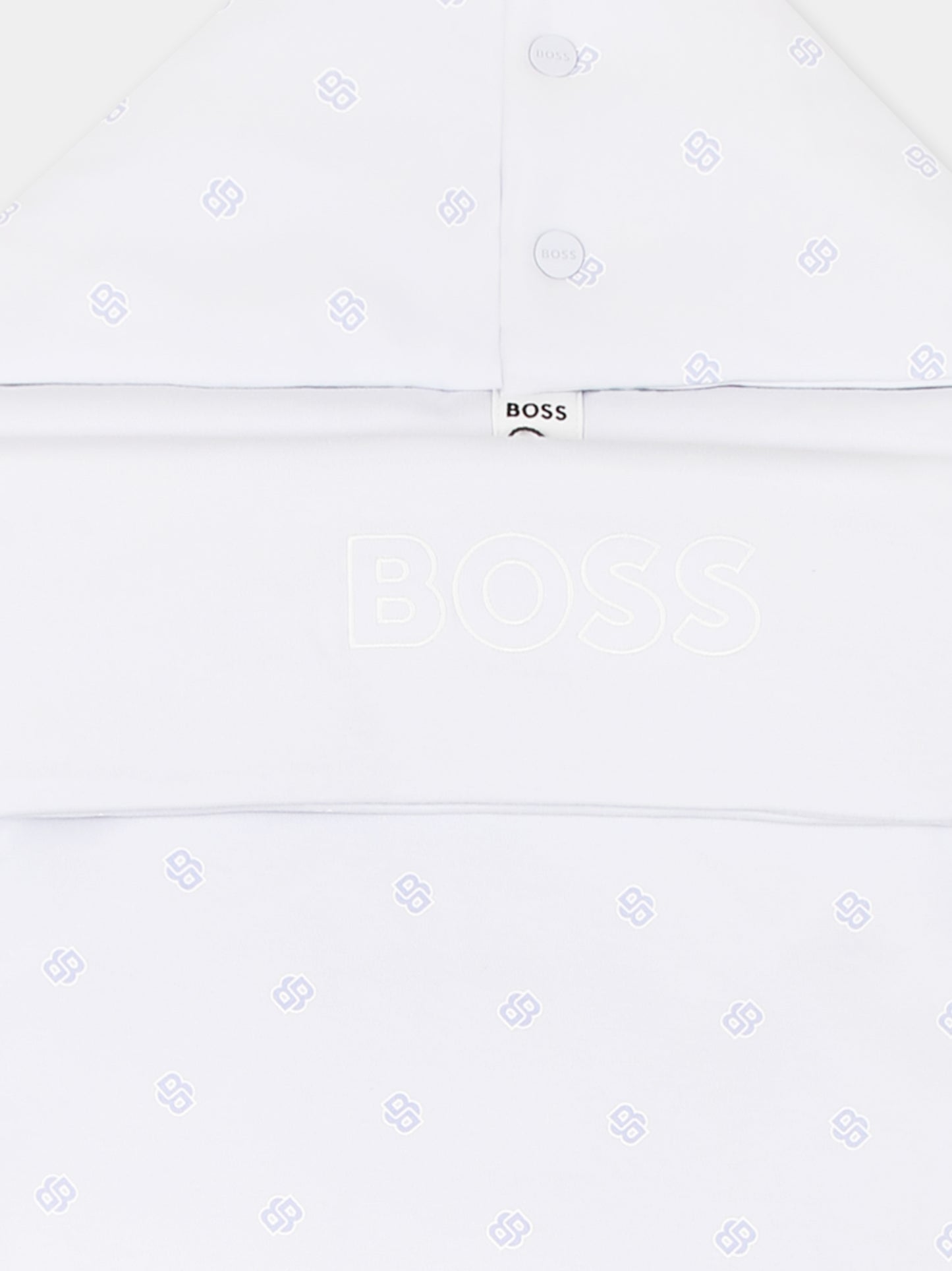Gigoteuse bleu clair pour bébé garçon avec logo