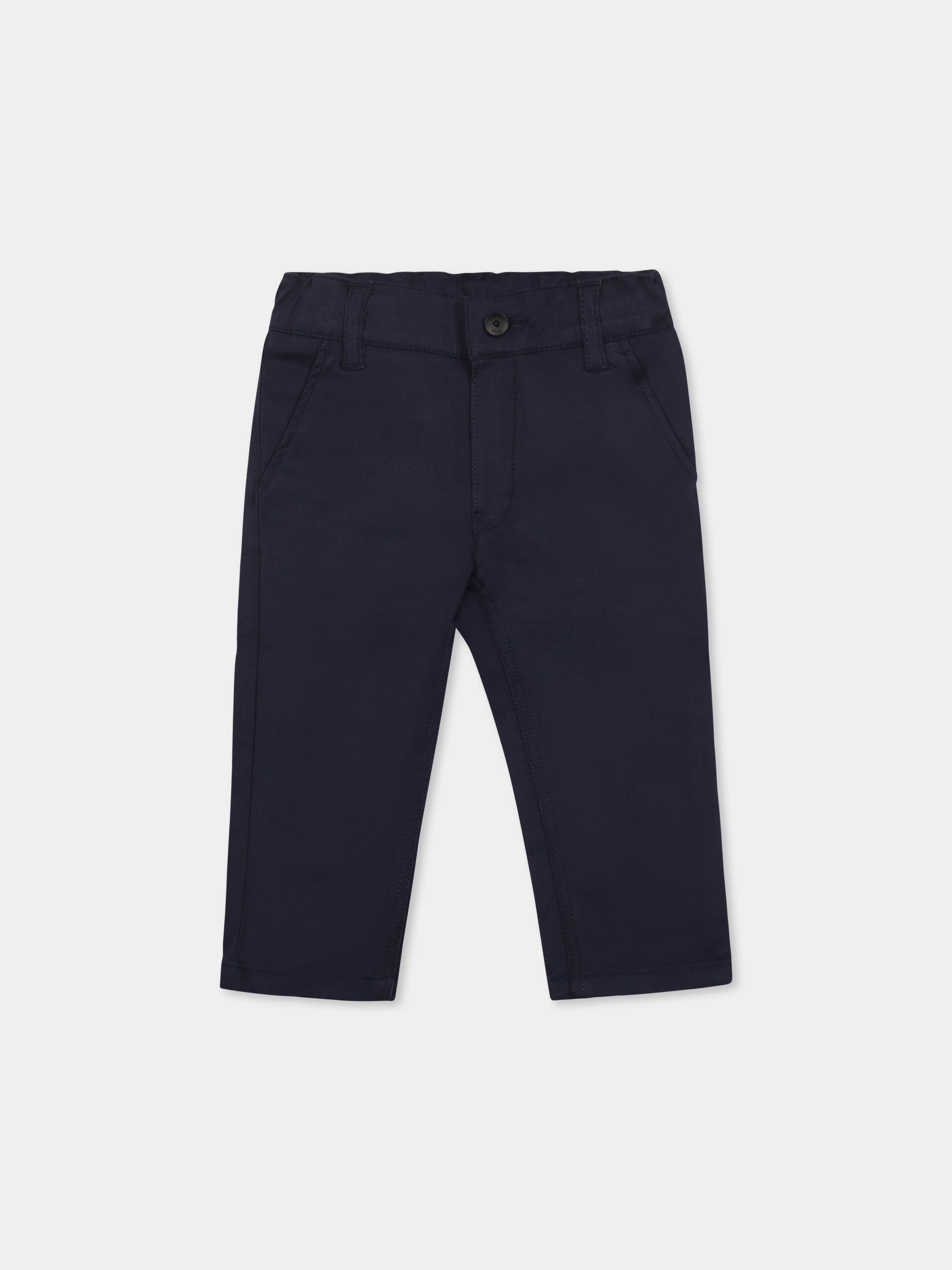 Pantaloni blu per neonato,Boss,J52077 849