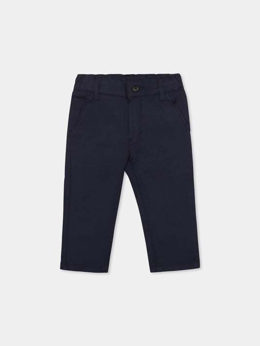 Pantaloni blu per neonato,Boss,J52077 849