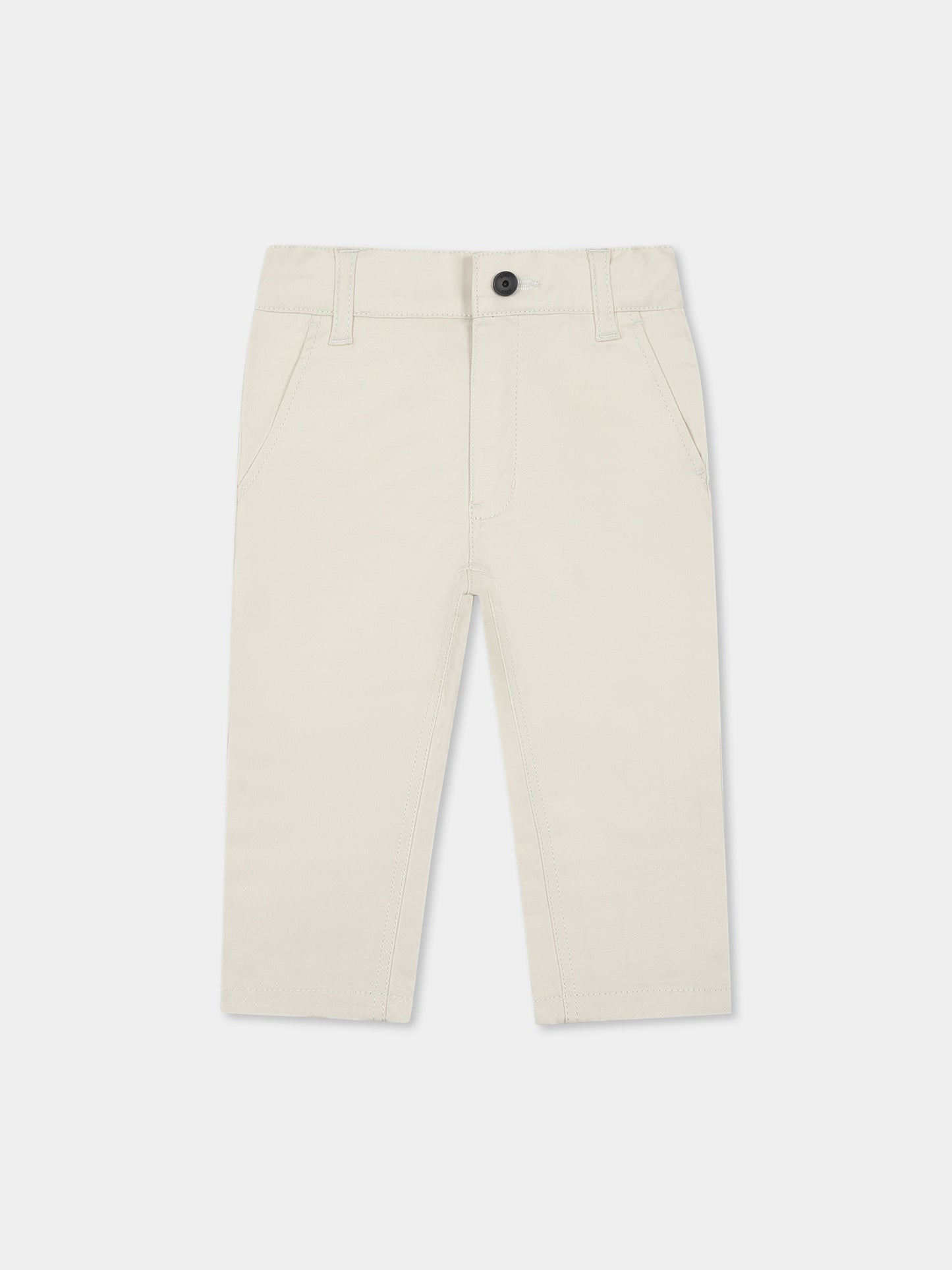 Pantalon beige pour bébé garçon