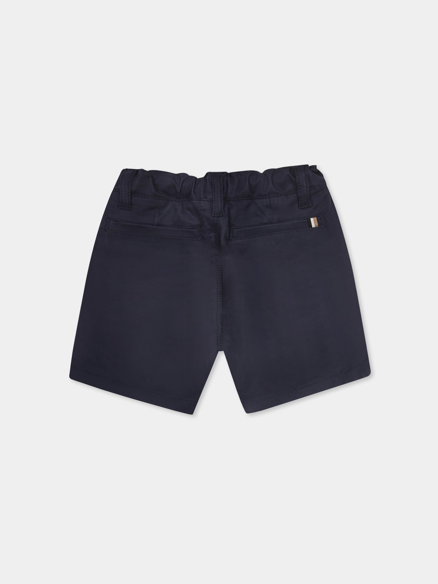 Short bleu pour bébé garçon