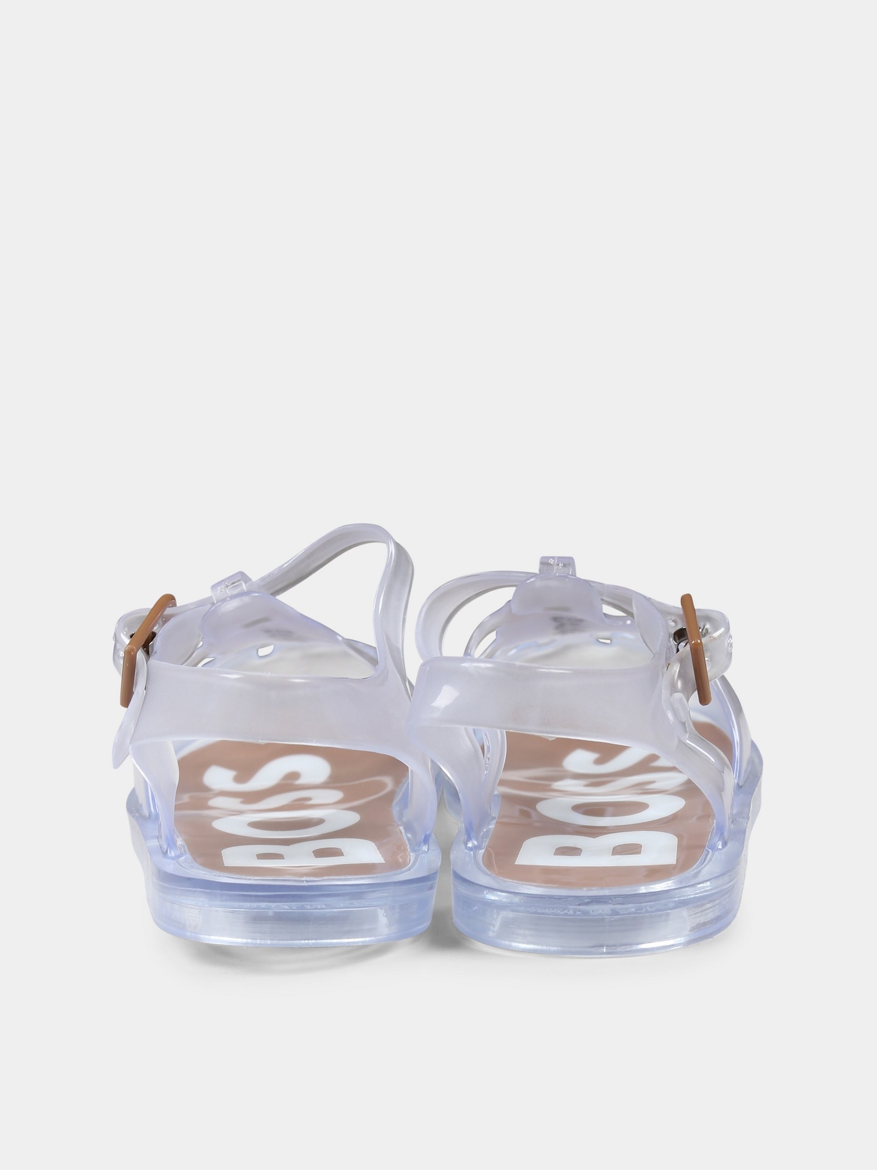 Ragnetti trasparenti per bambino con logo,Boss,J52164 Z42