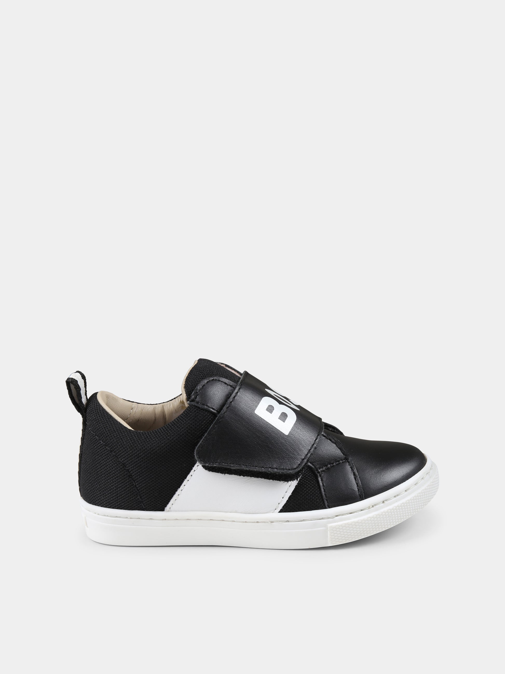 Sneakers nere per bambino con logo,Boss,J52161 09B