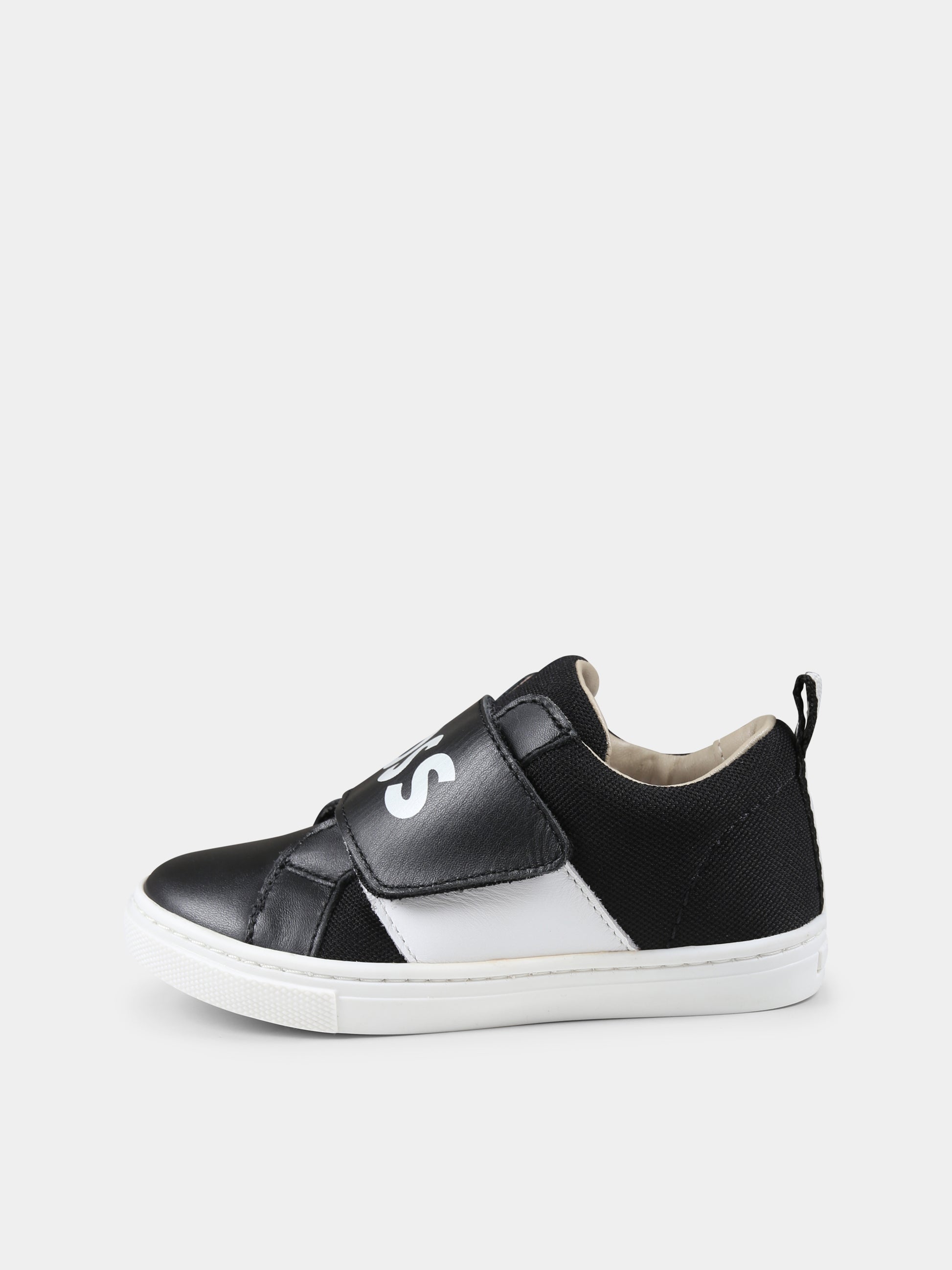 Sneakers nere per bambino con logo,Boss,J52161 09B