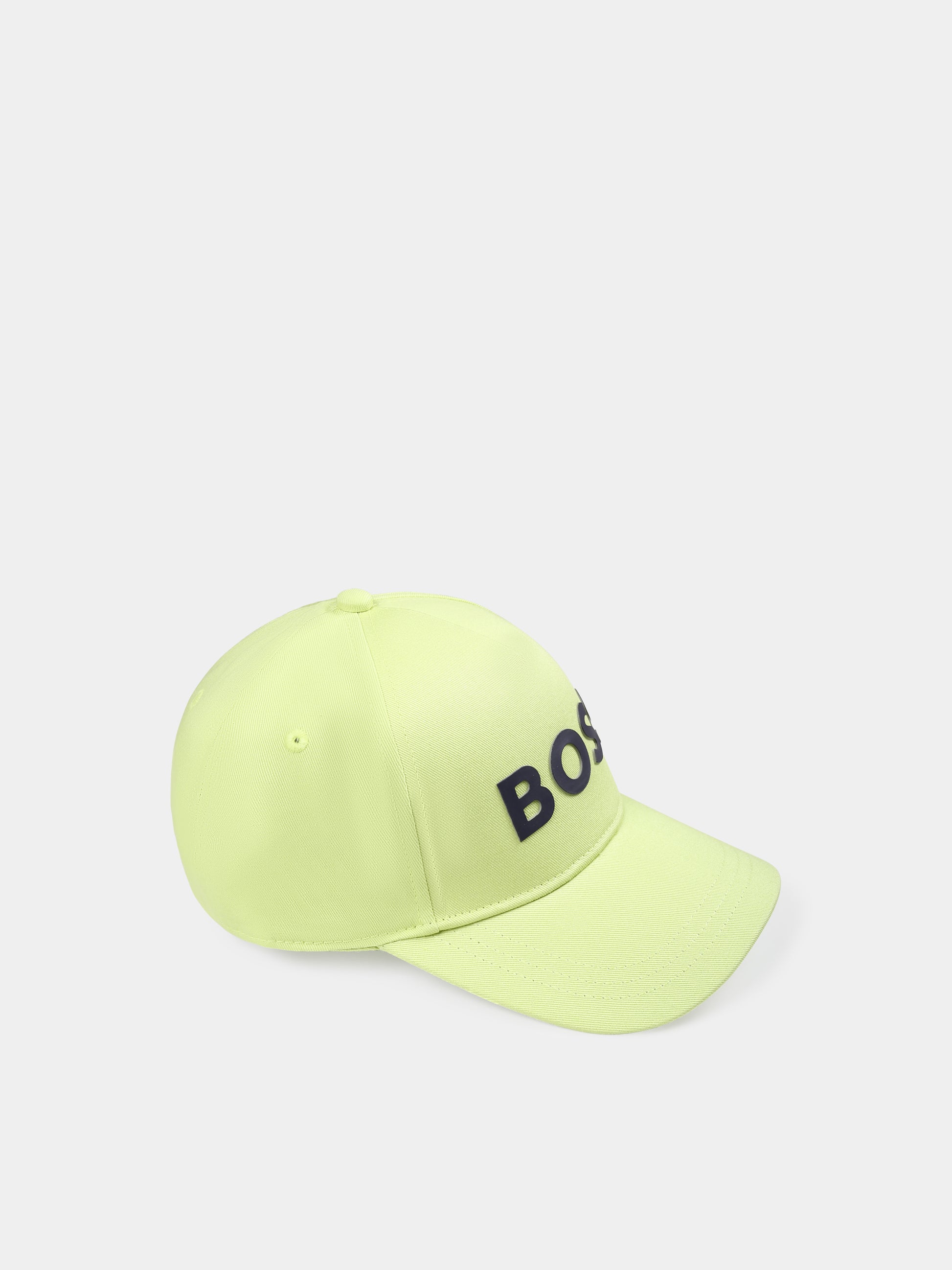 Cappello verde per bambino con logo,Boss,J51681 607