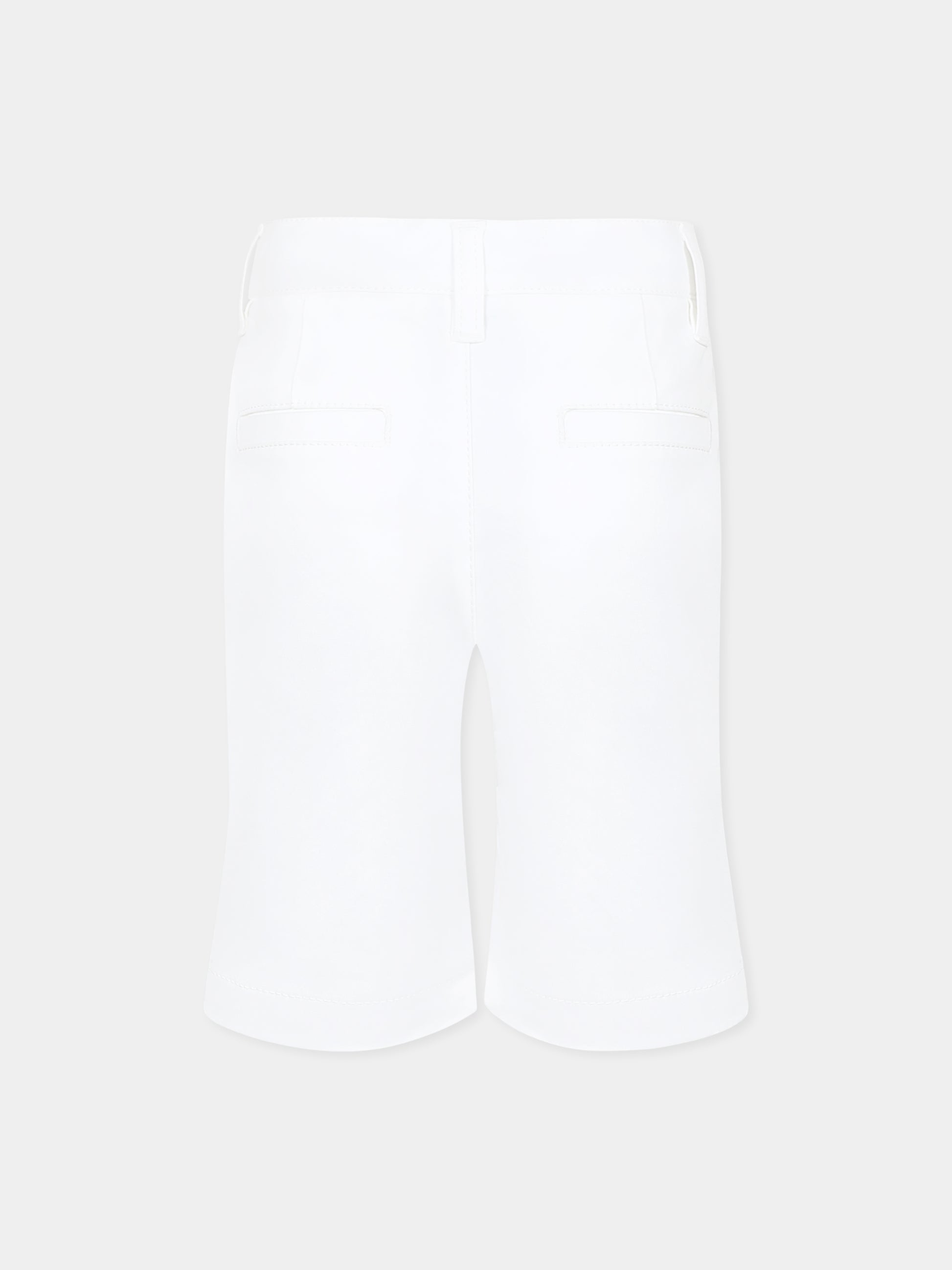 Shorts bianchi per bambino,Boss,J51990 10P