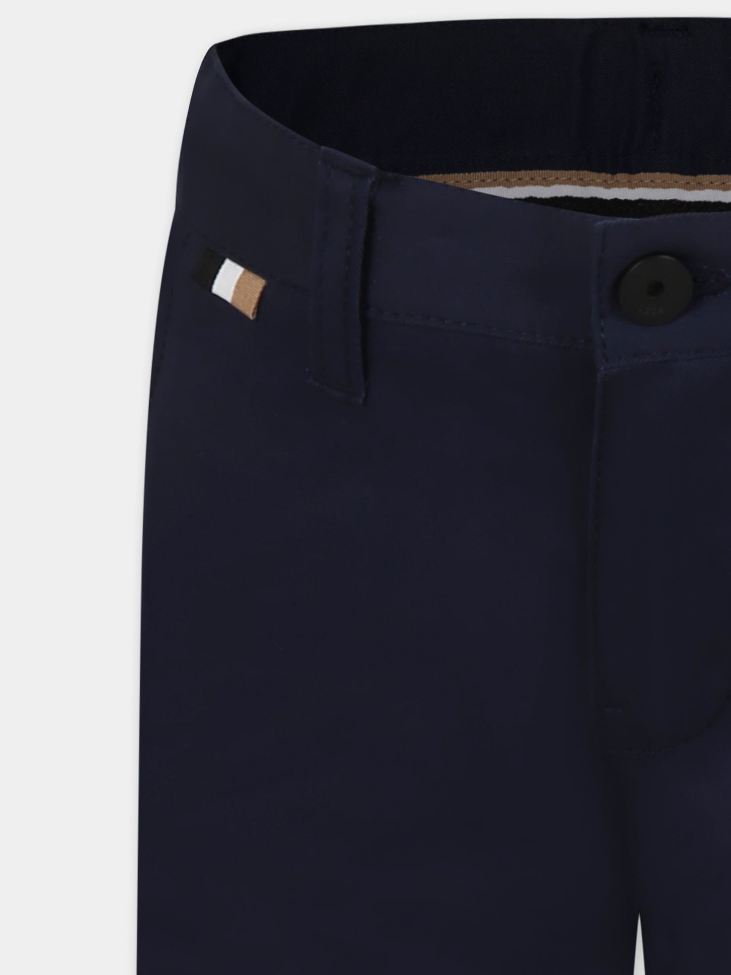 Shorts blu per bambino,Boss,J51990 849