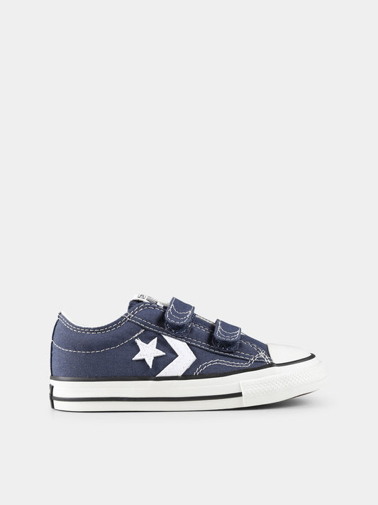 Sneakers Star Player 76 blu per neonato e bambino,Converse,A05221C NAVY