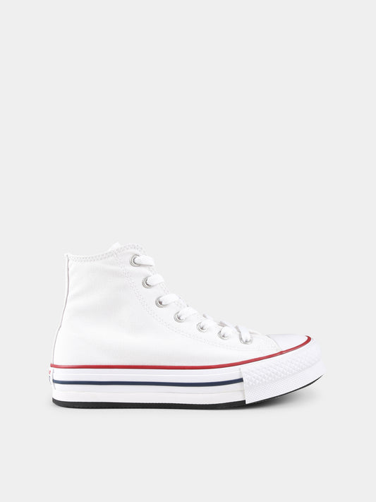 Sneakers Chuck Taylor All Star bianche per bambini,Converse,272856C BIANCO