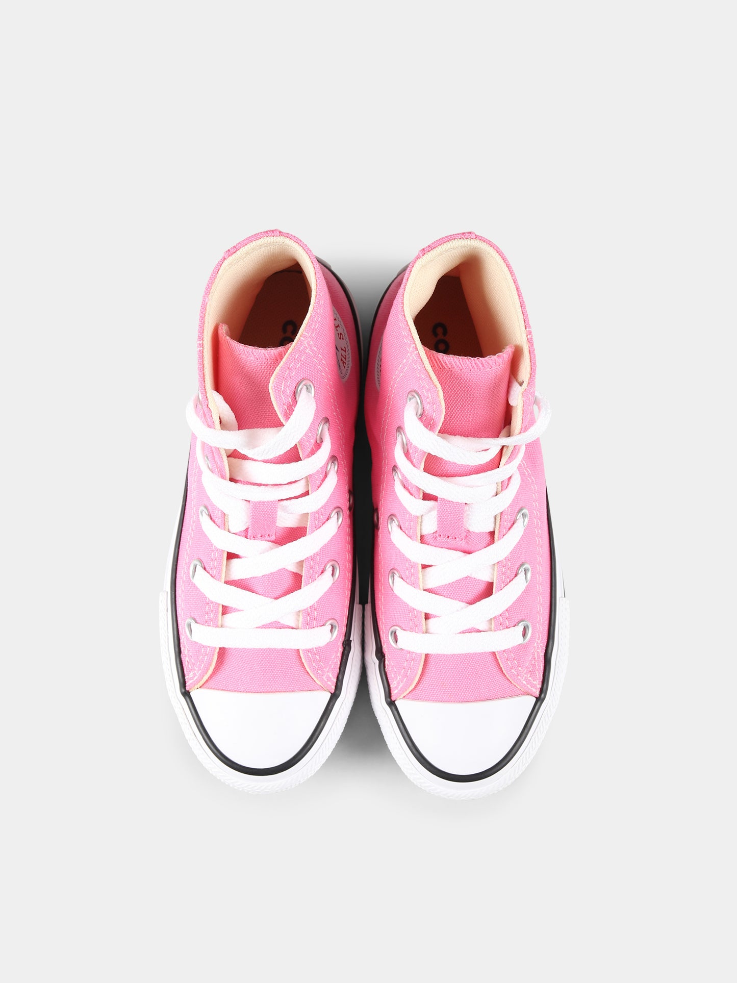 Baskets rose pour fille