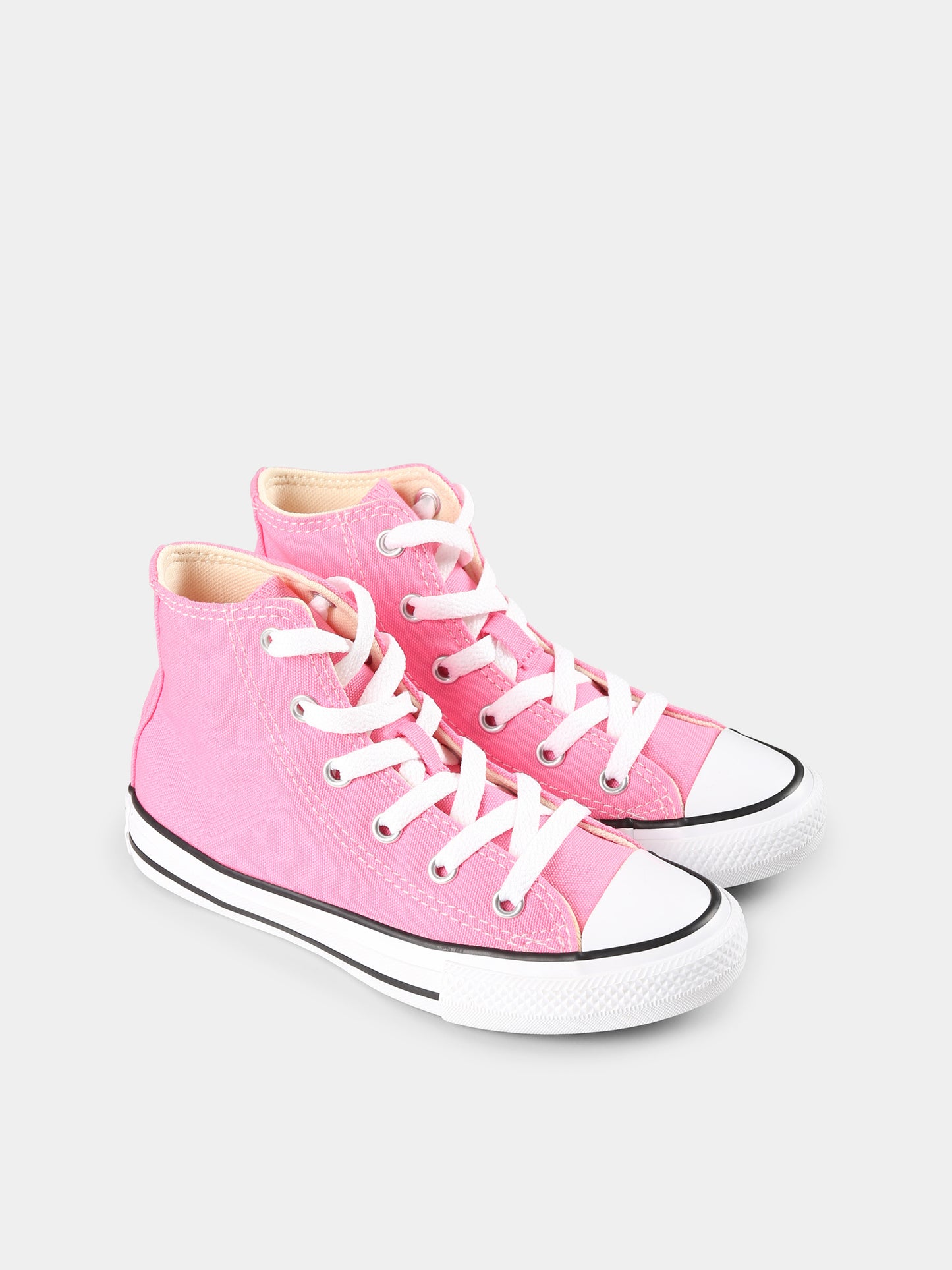 Baskets rose pour fille