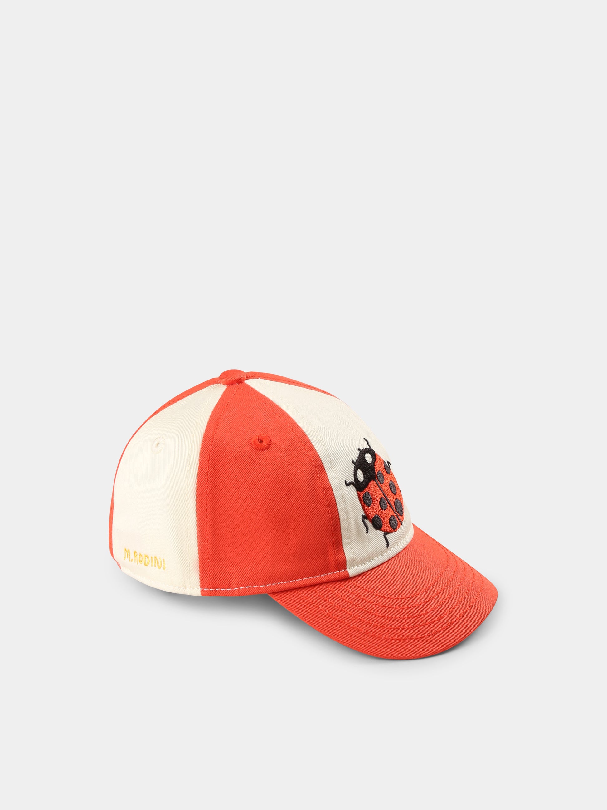 Cappello multicolor per bambina con coccinella,Mini Rodini,2526510142
