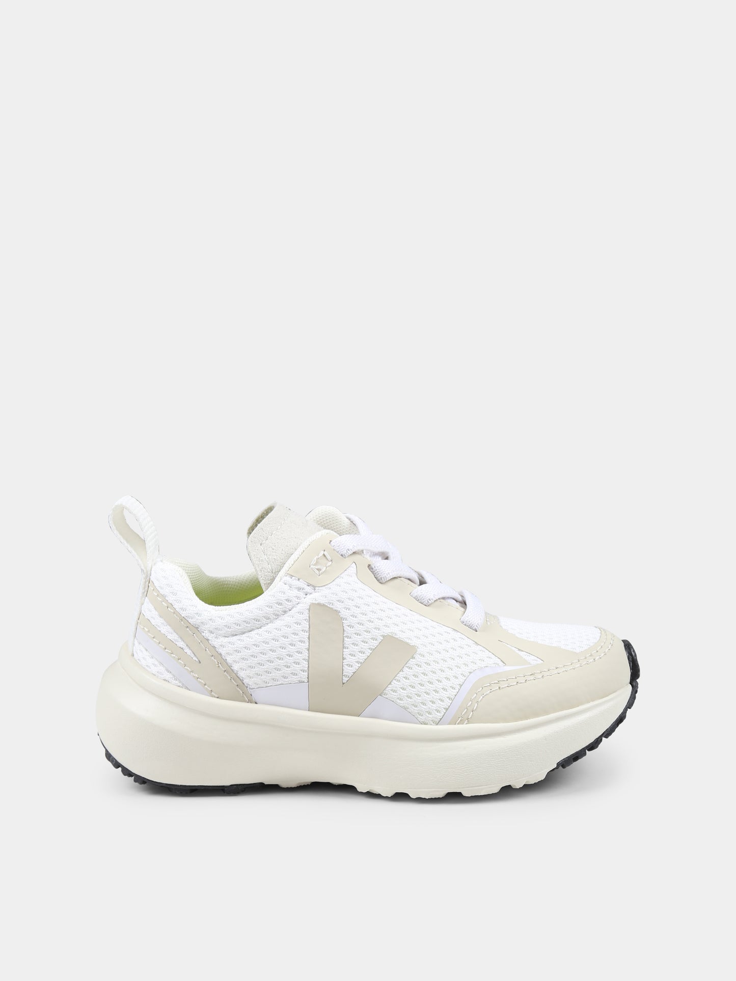 Sneakers bianche per bambini con logo,Veja,YL1803432C