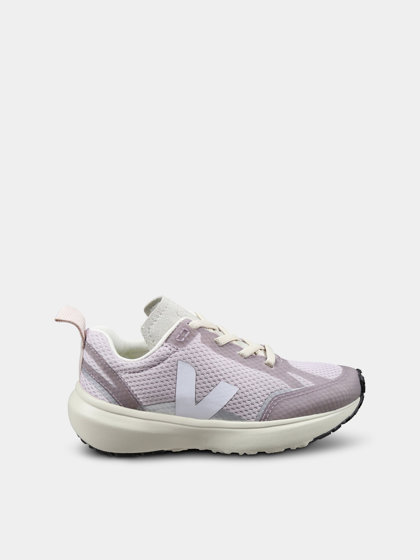 Baskets violettes pour fille avec logo