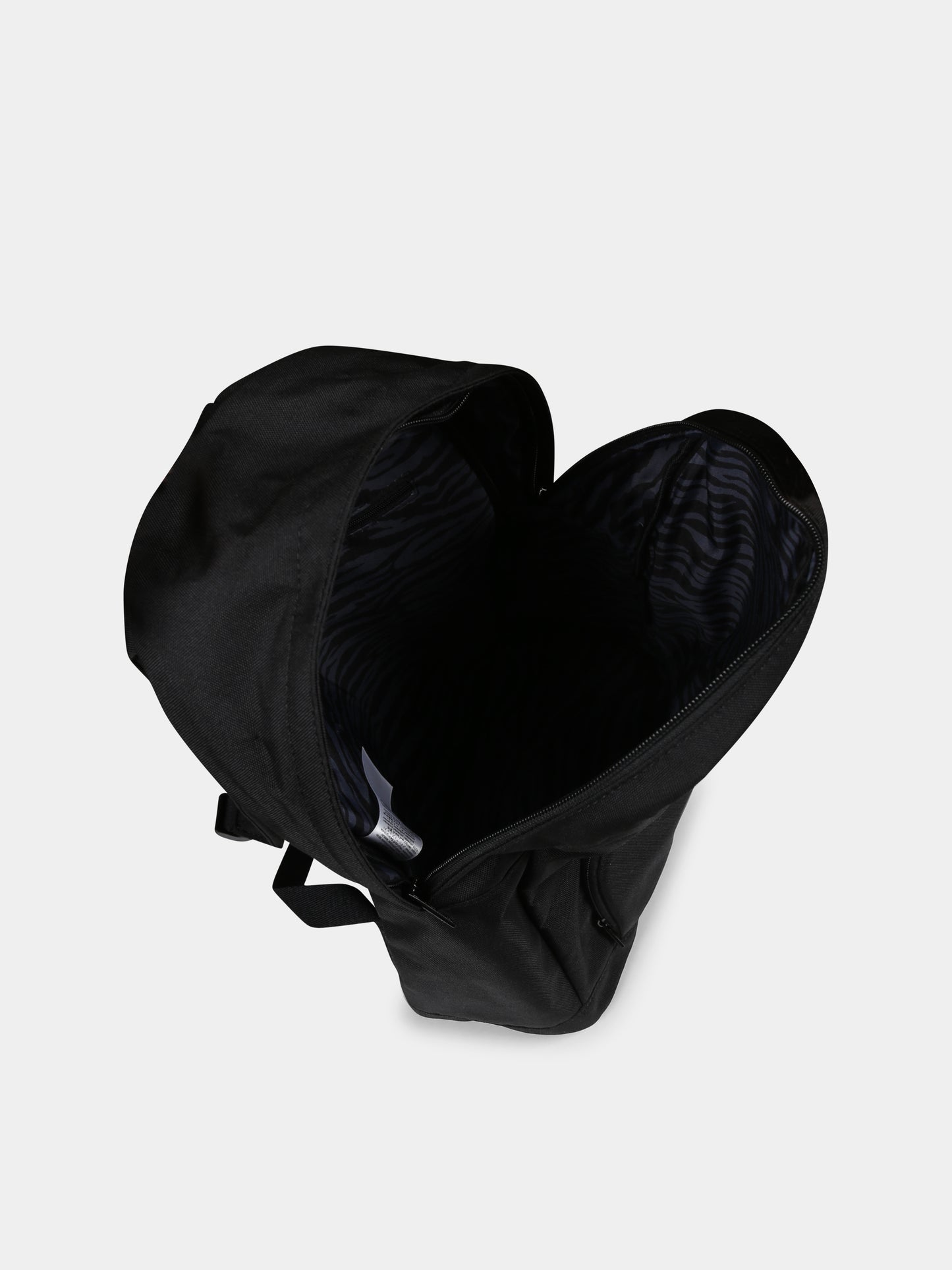 Sac à dos noir pour enfants avec Lucky Tiger